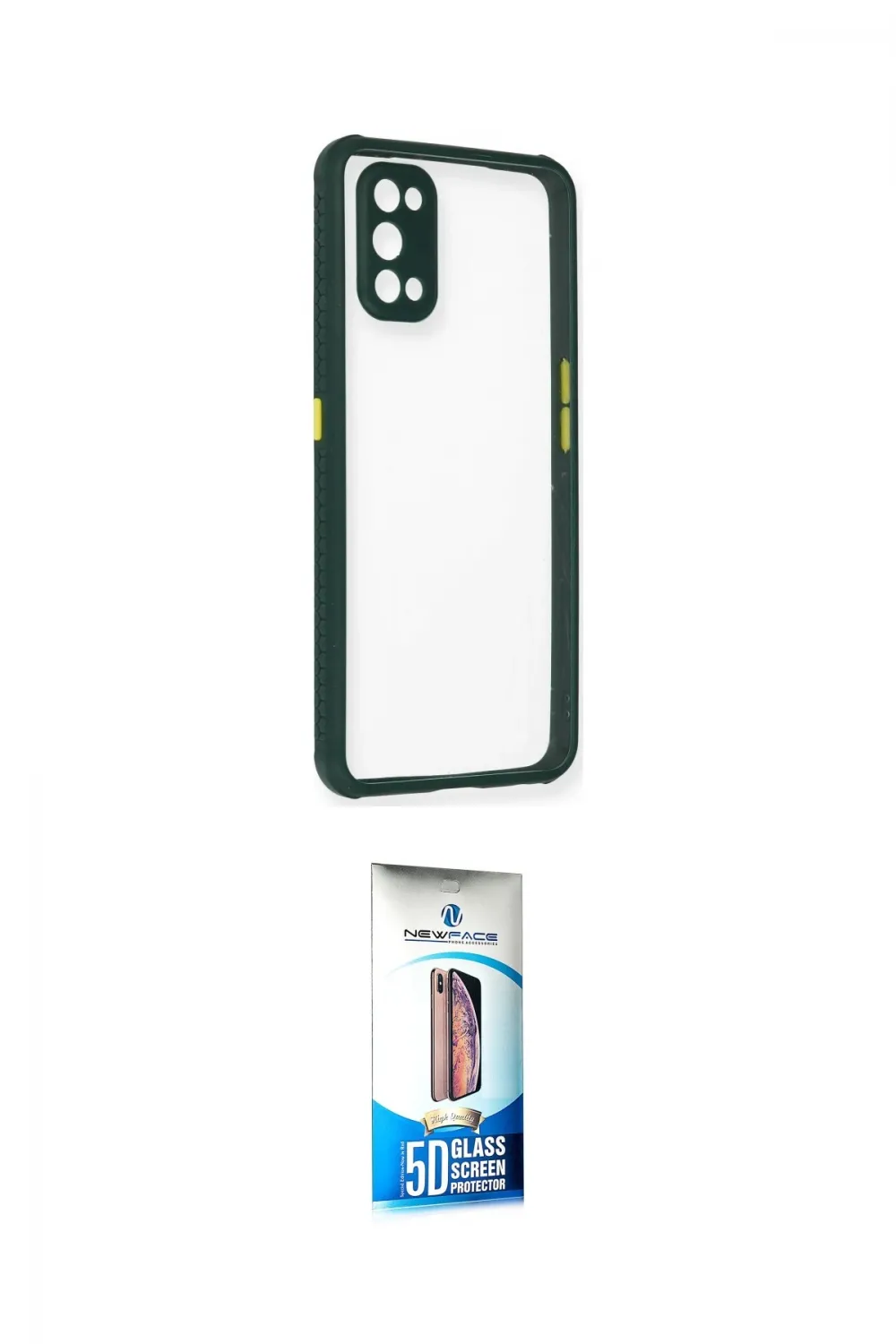 ieg™ 7 Pro Kılıf Nova Asil Özel Seri - Siyah 5D Eko Cam Ekran Koruyucu