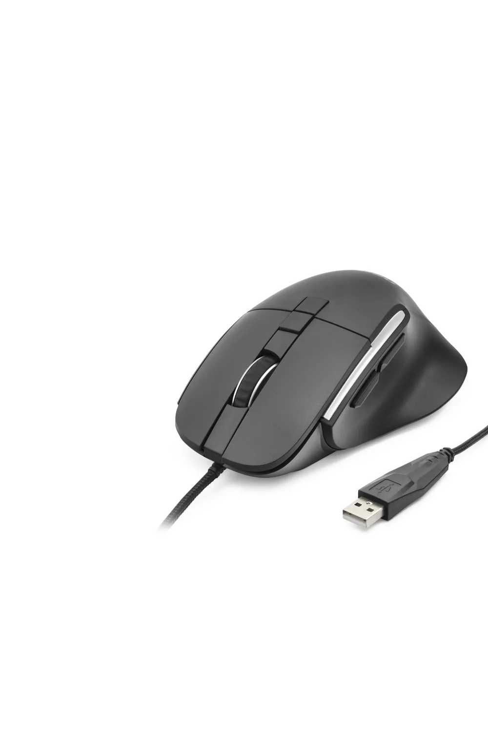 7D Ergonomi̇k Kablolu Ofi̇s Mouse 3600 Dpi - Siyah ND1209B
