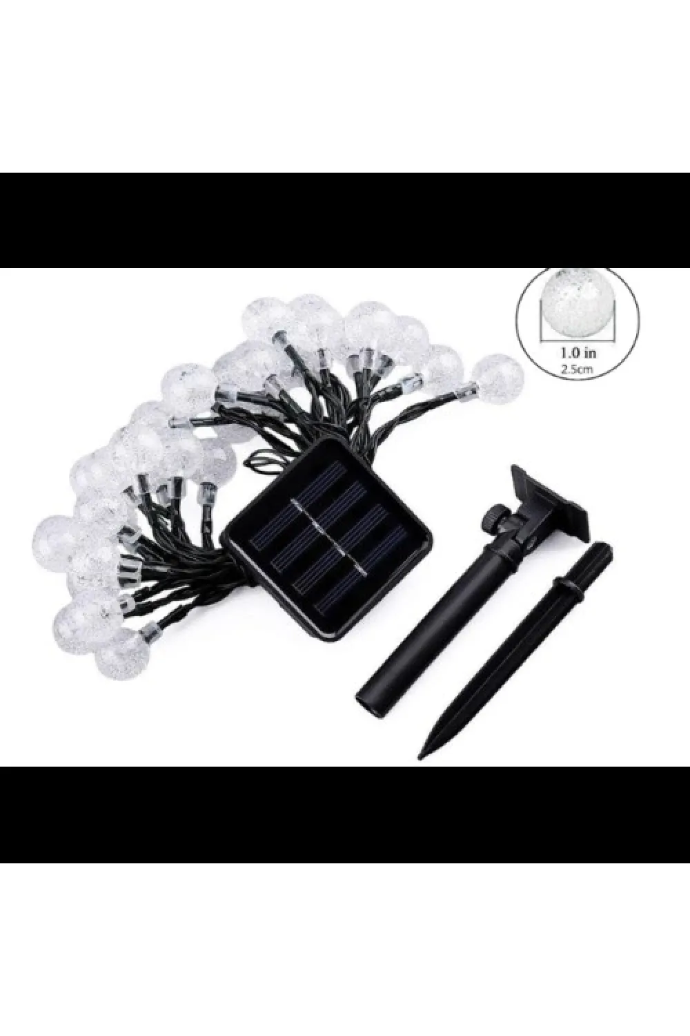 7m 50 Led RGB Solar