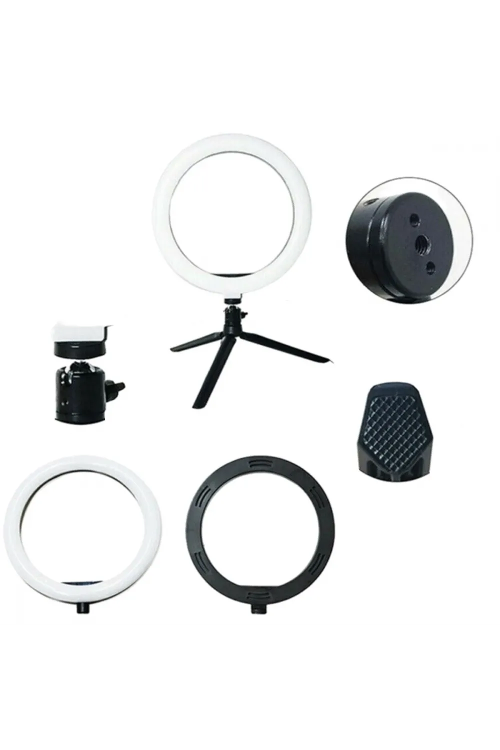 8inç 20cm Youtube Instagram Tiktok Selfie  Stüdyo Video Fotoğraf Ring Light  Tripod Led Halk