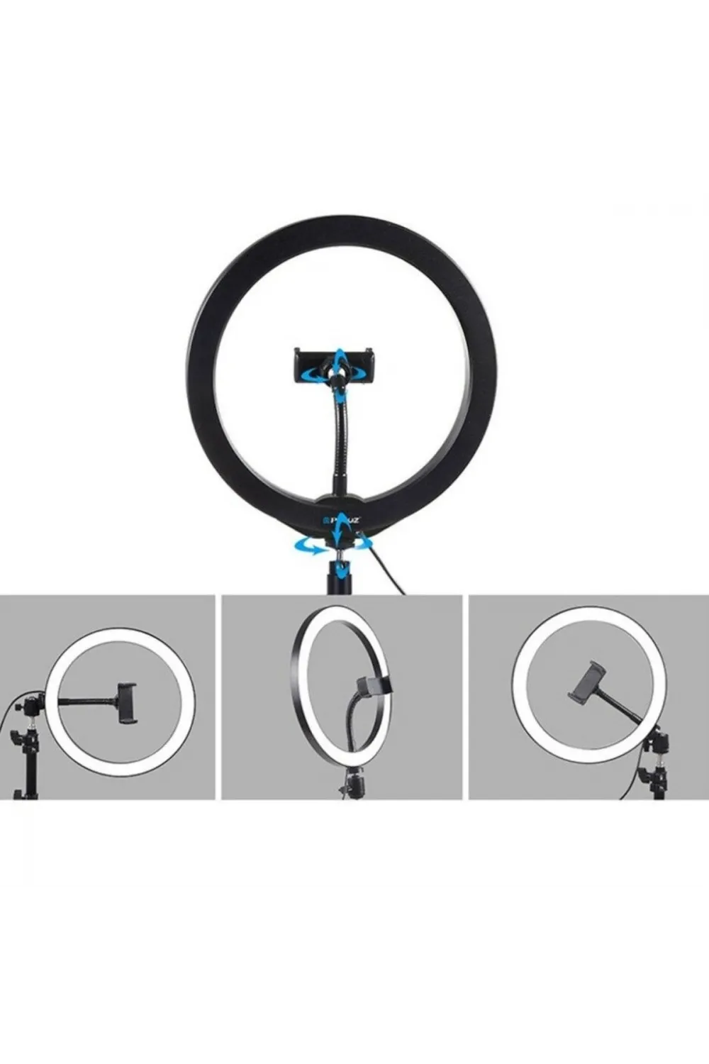 8inç 20cm Youtube Instagram Tiktok Selfie  Stüdyo Video Fotoğraf Ring Light  Tripod Led Halk