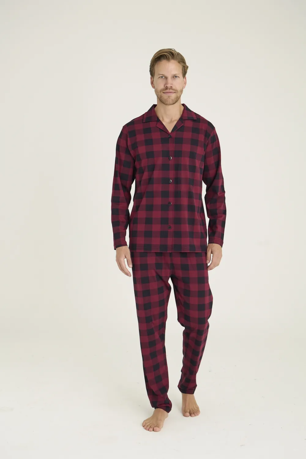 ieg™  9209 Erkek Apaj Yaka Pijama Takım