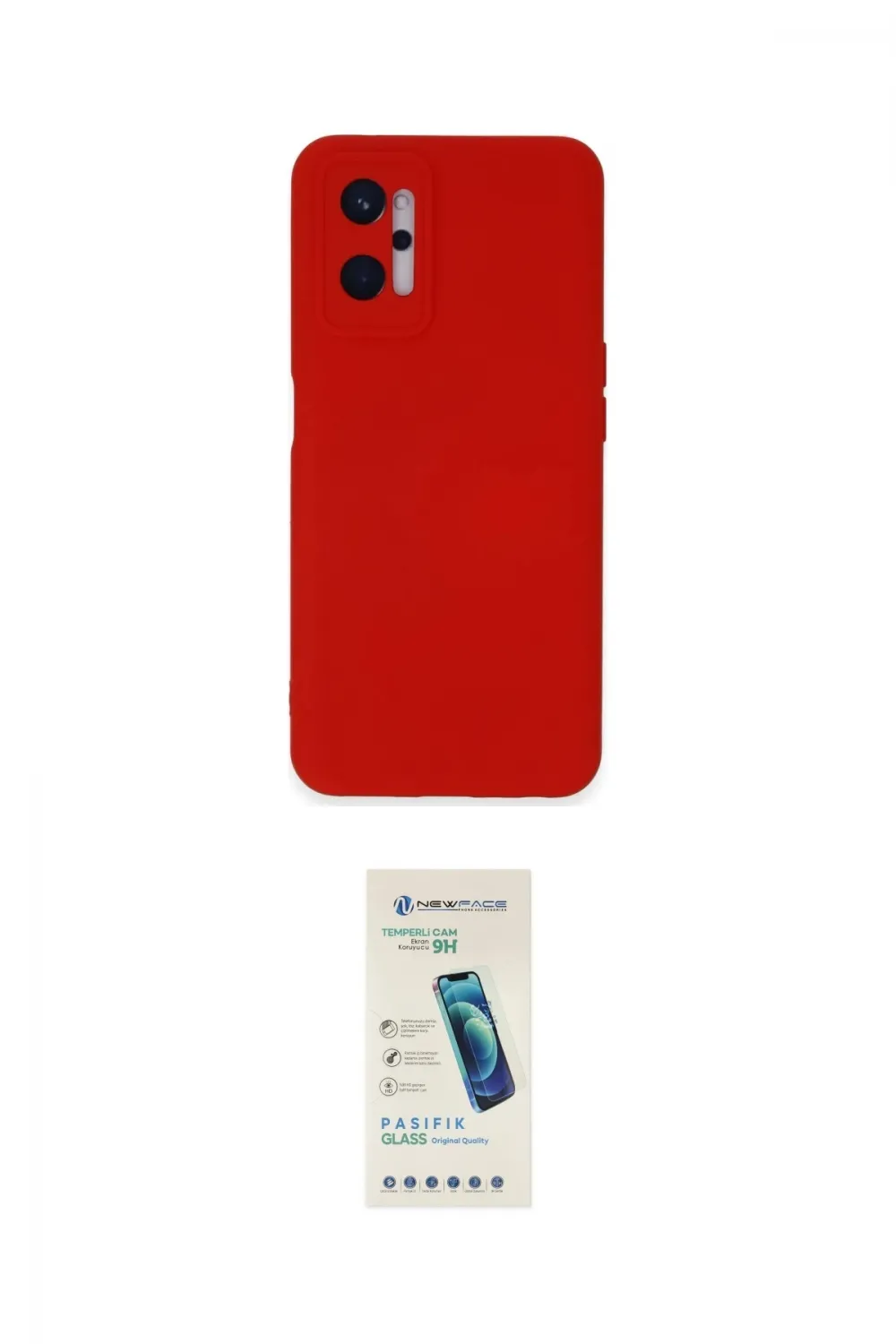 ieg™ 9i 4G Kılıf Ahenk Serisi - Şeffaf Pasifik Cam Ekran Koruyucu