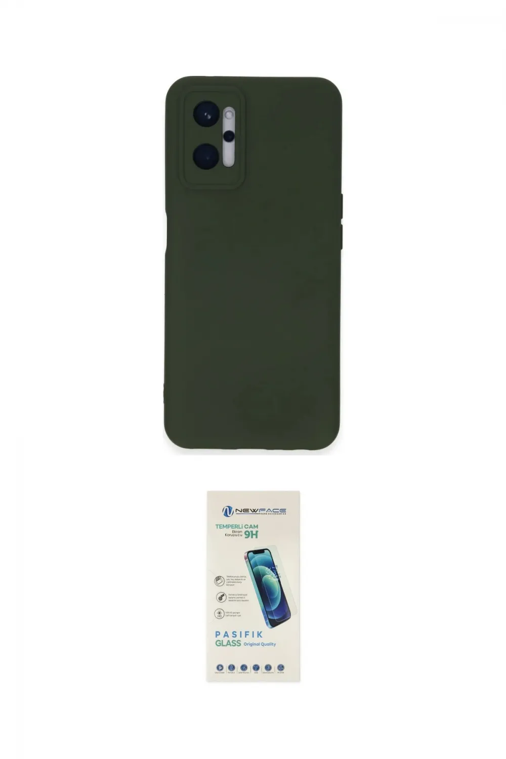 ieg™ 9i 4G Kılıf Ahenk Serisi - Şeffaf Pasifik Cam Ekran Koruyucu