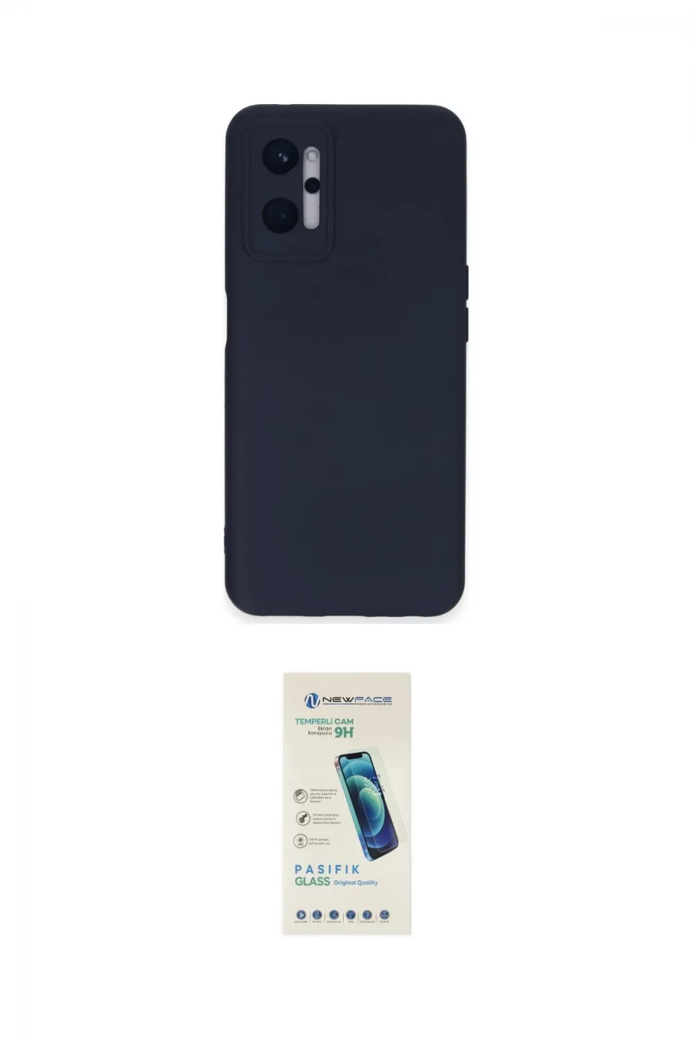 ieg™ 9i 4G Kılıf Ahenk Serisi - Şeffaf Pasifik Cam Ekran Koruyucu
