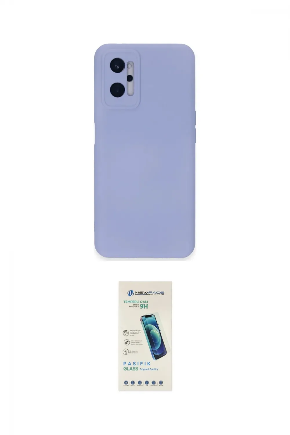 ieg™ 9i 4G Kılıf Ahenk Serisi - Şeffaf Pasifik Cam Ekran Koruyucu