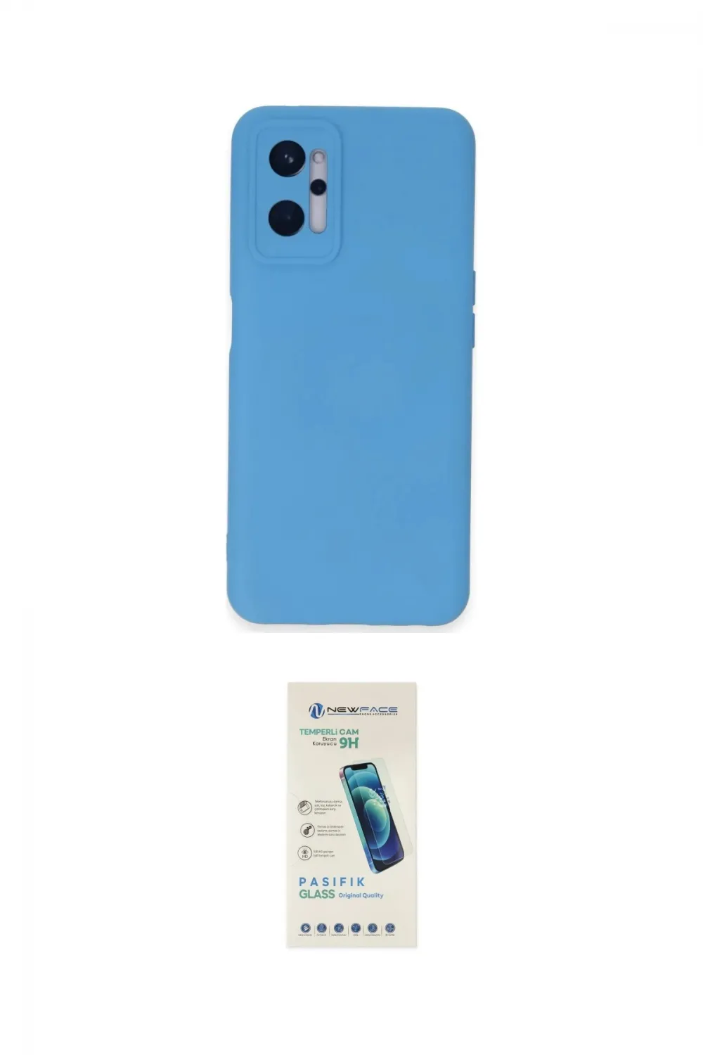 ieg™ 9i 4G Kılıf Ahenk Serisi - Şeffaf Pasifik Cam Ekran Koruyucu