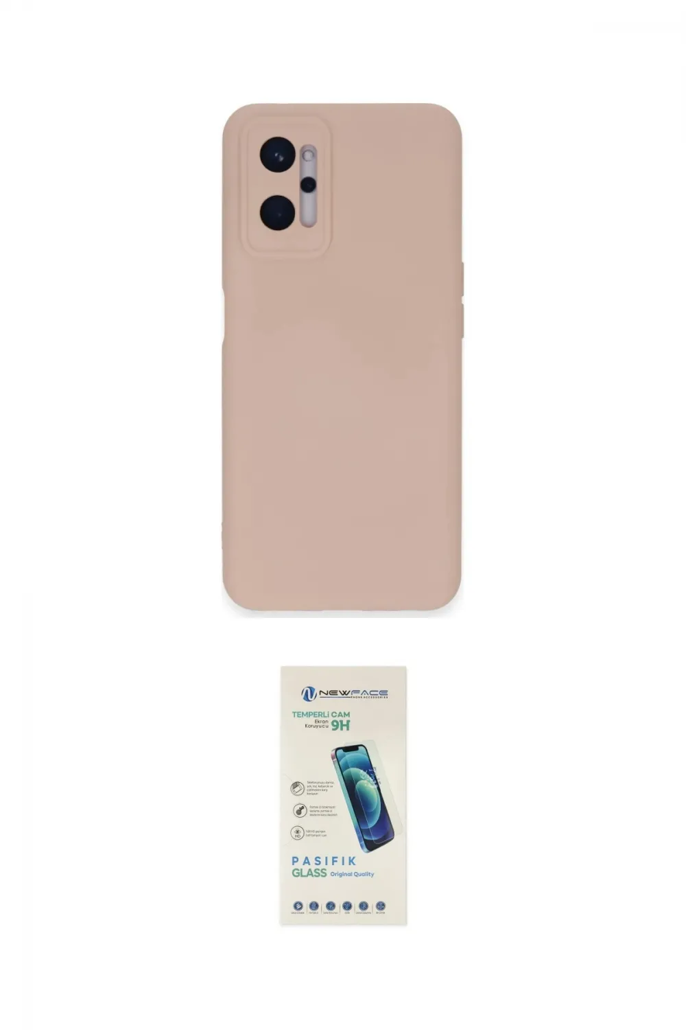 ieg™ 9i 4G Kılıf Ahenk Serisi - Şeffaf Pasifik Cam Ekran Koruyucu
