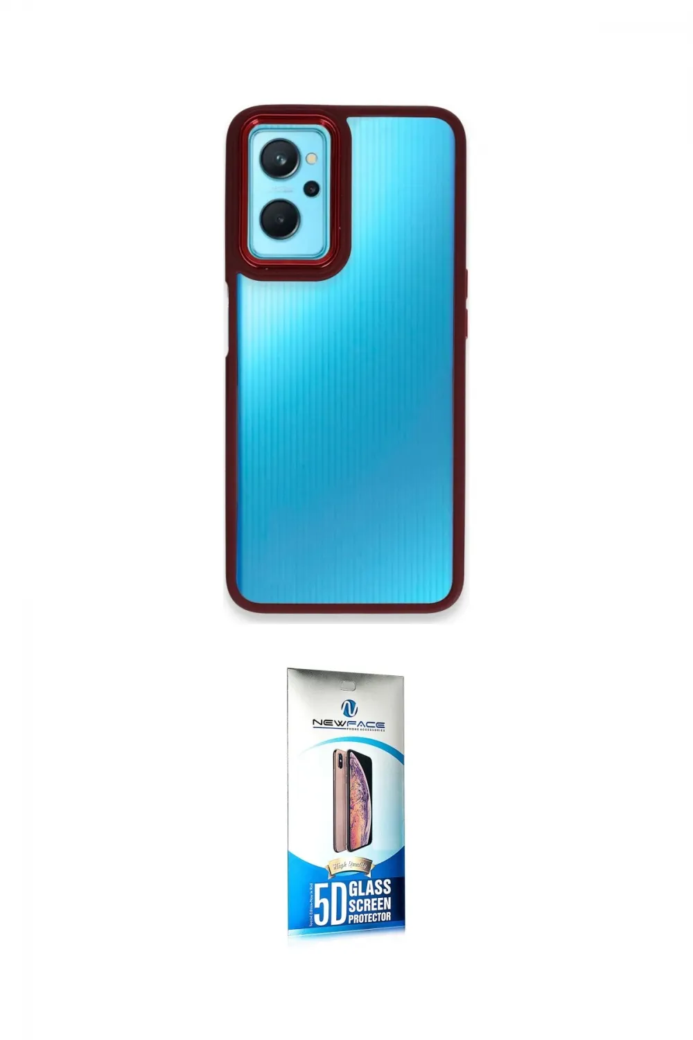 ieg™ 9i 4G Kılıf Eksen Doku Prime - Siyah 5D Eko Cam Ekran Koruyucu