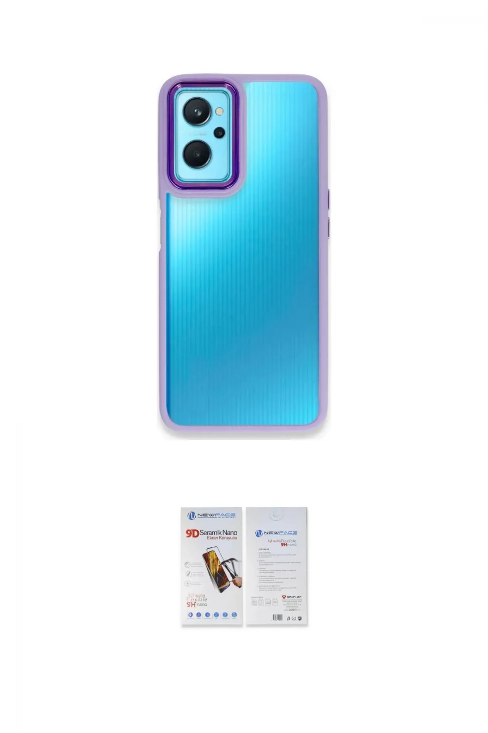 ieg™ 9i 4G Kılıf Eksen Doku Prime - Siyah Seramik Nano Ekran Koruyucu