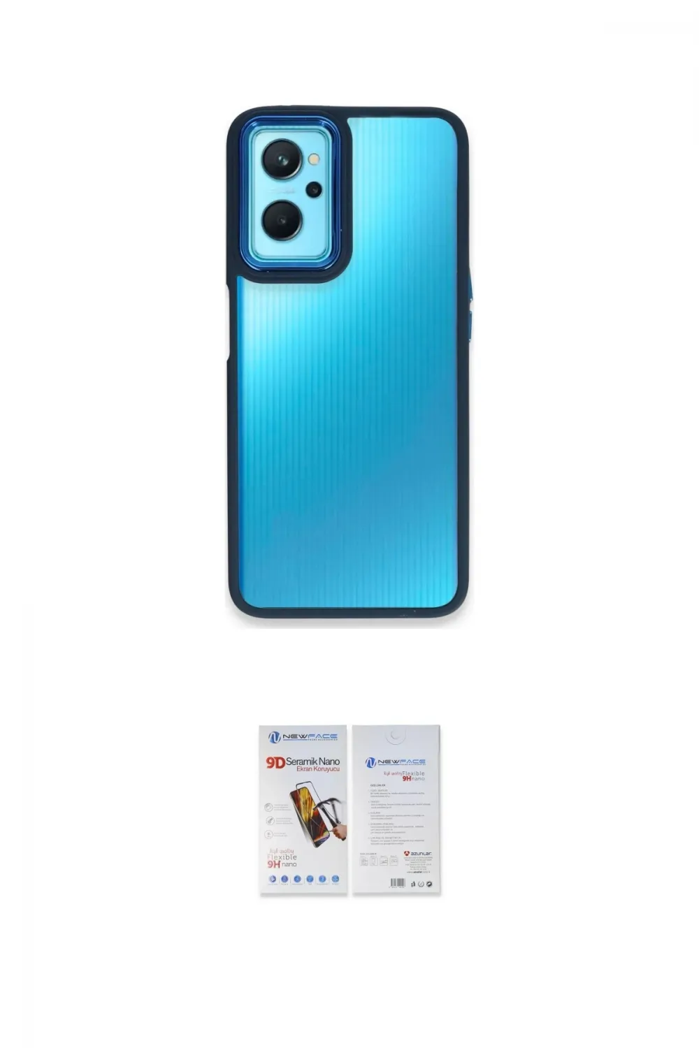 ieg™ 9i 4G Kılıf Eksen Doku Prime - Siyah Seramik Nano Ekran Koruyucu