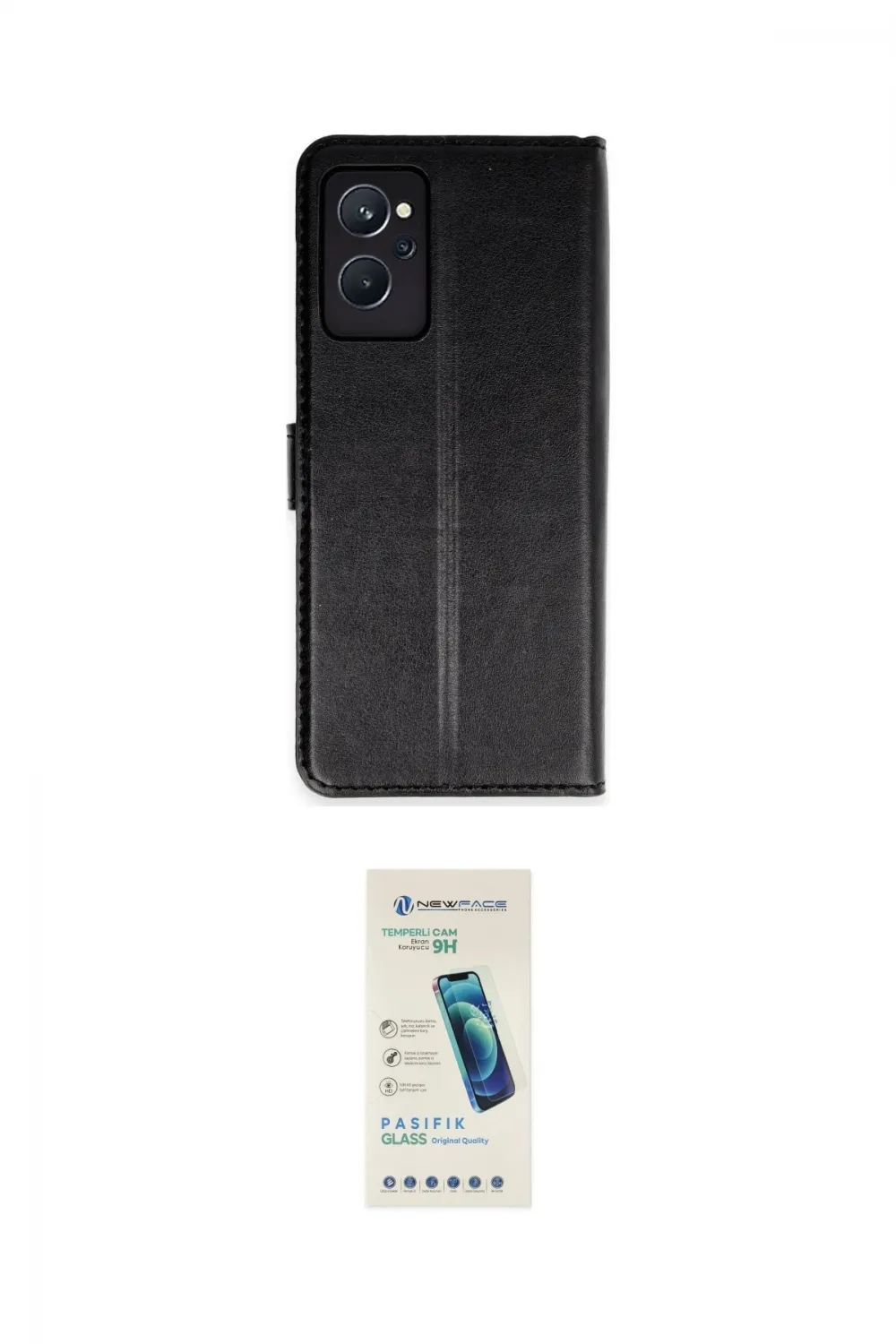 ieg™ 9i 4G Kılıf Siluet Işık Serisi - Şeffaf Pasifik Cam Ekran Koruyucu