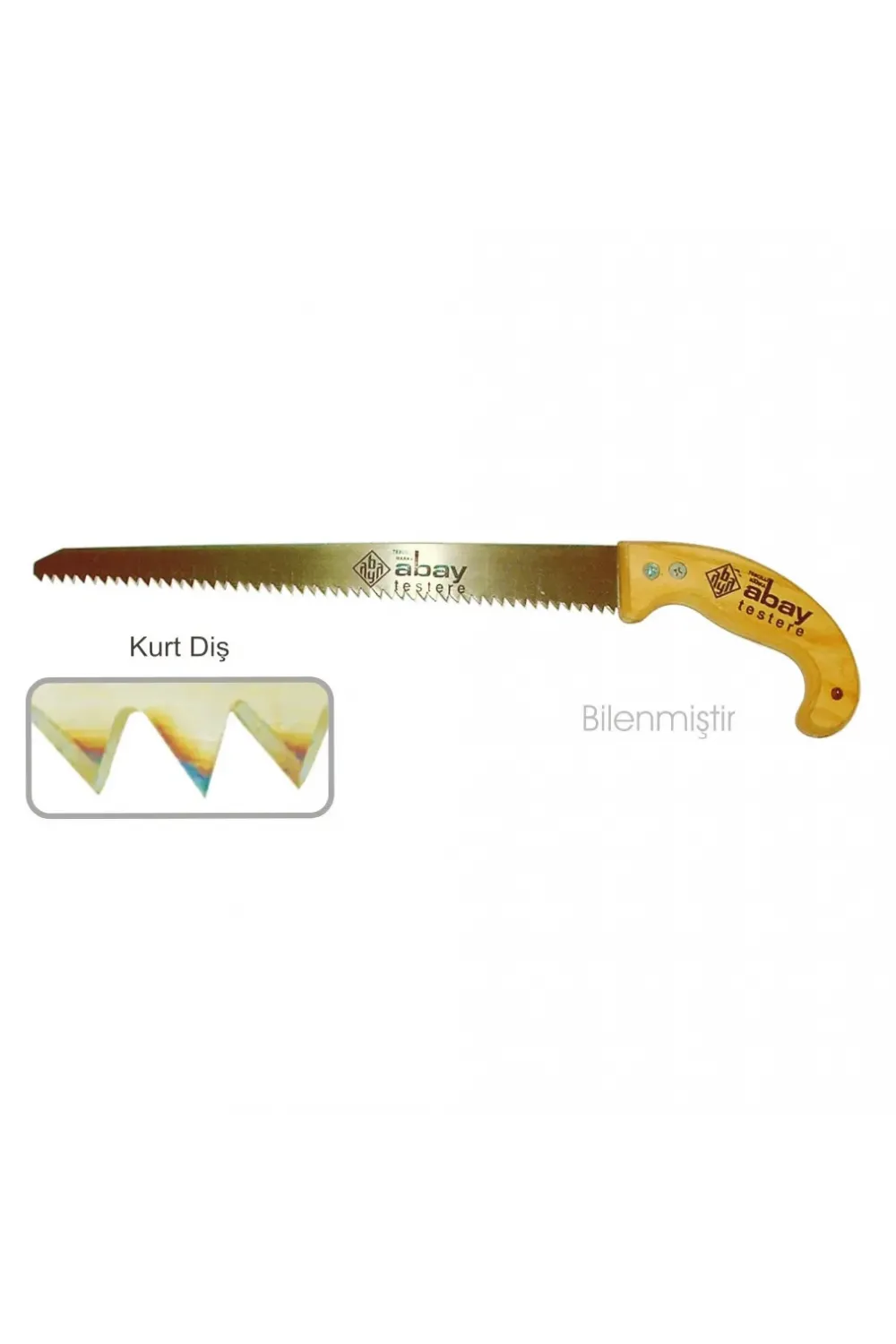 ieg™ Abay Kurt Diş Bağ Testere 35 cm - Ahşap Sap