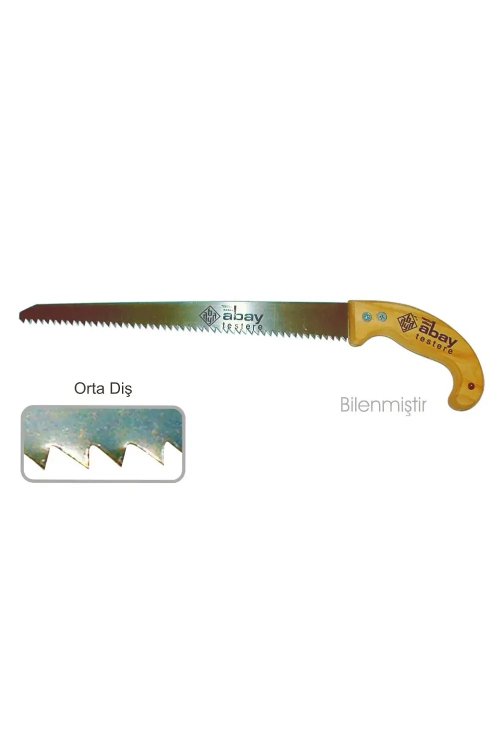 ieg™ Abay Orta Diş Bağ Testere 35 cm - Ahşap Sap