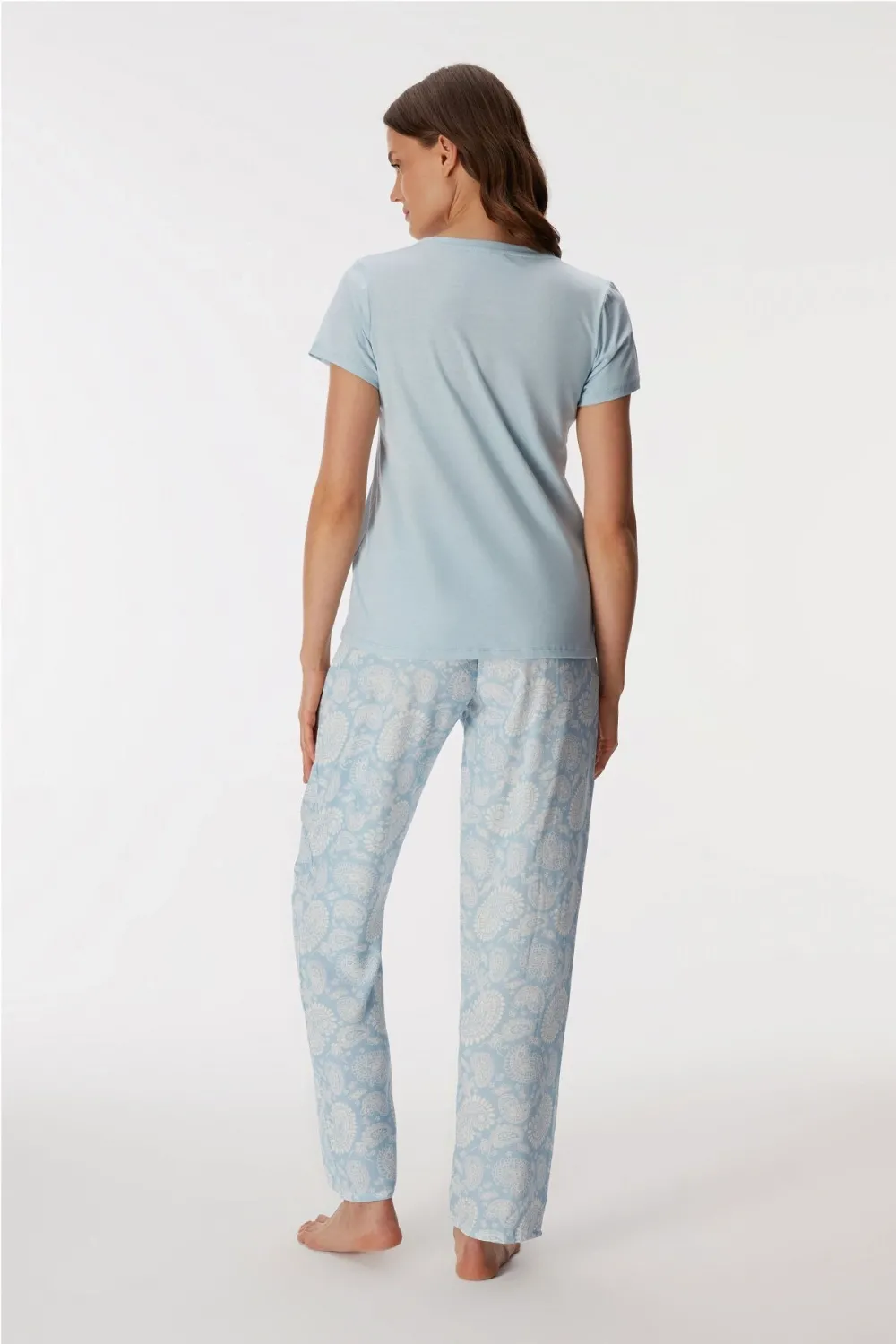 ieg™ Anıl 11351 Kadın T-Shirt Ve Pantalon Takım