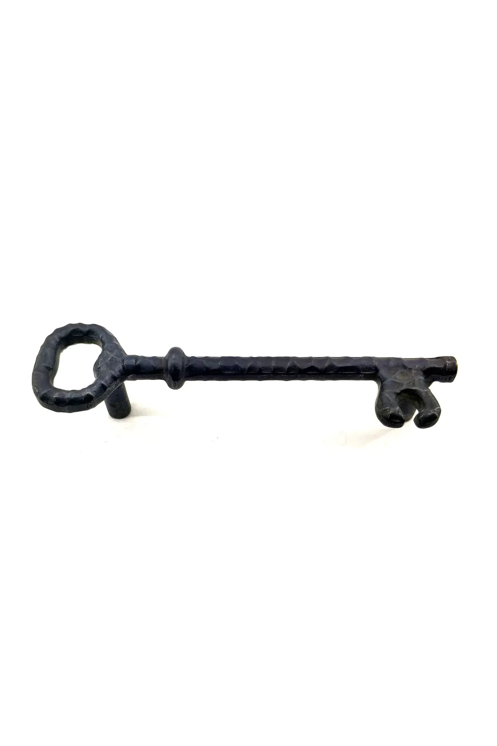 ieg™ Antika Tarz Dekoratif Pirinç Anahtar Şeklinde Kapı Çekme Kolu, Mobilya, Sandık, Kutu Kulbu - 128mm, Oksit