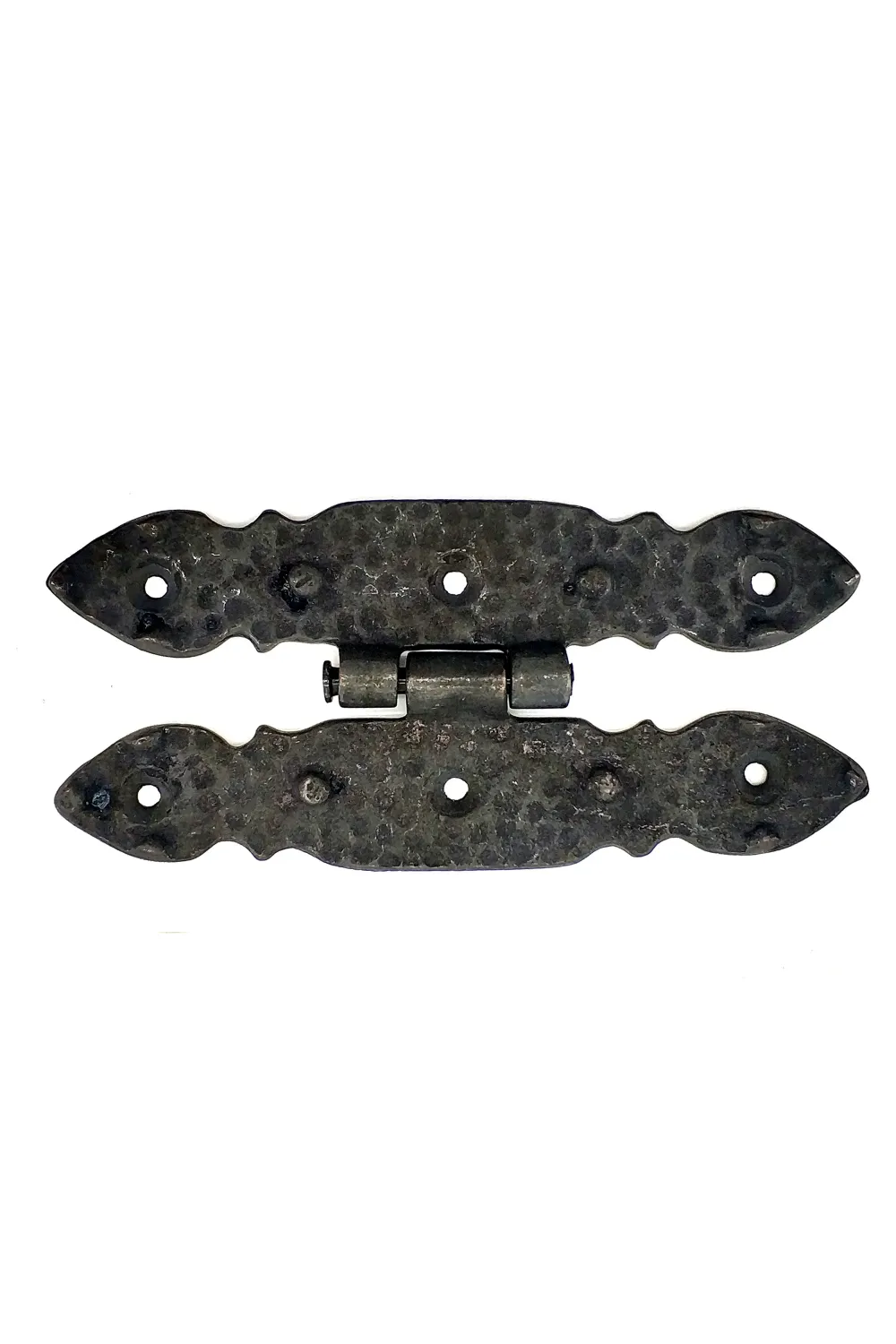 ieg™ Antika Tarz Dekoratif Pirinç Düğmeli Menteşe - 142x69 mm, Oksit