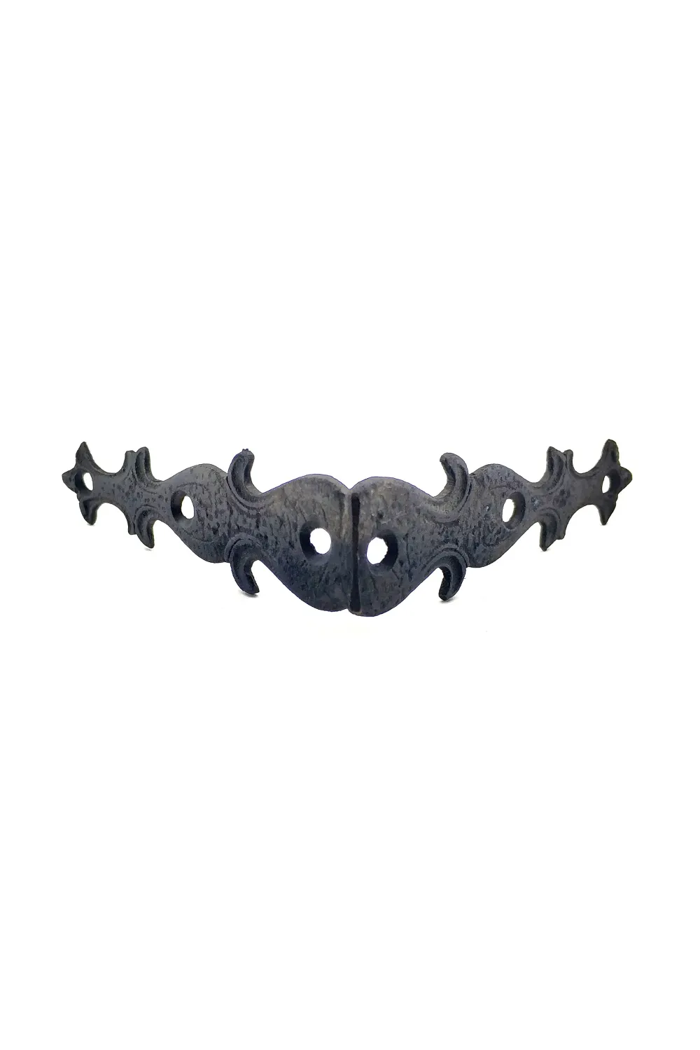 ieg™ Antika Tarz Dekoratif Pirinç Kelebek Gönye - Yan, 105x105 mm, Oksit