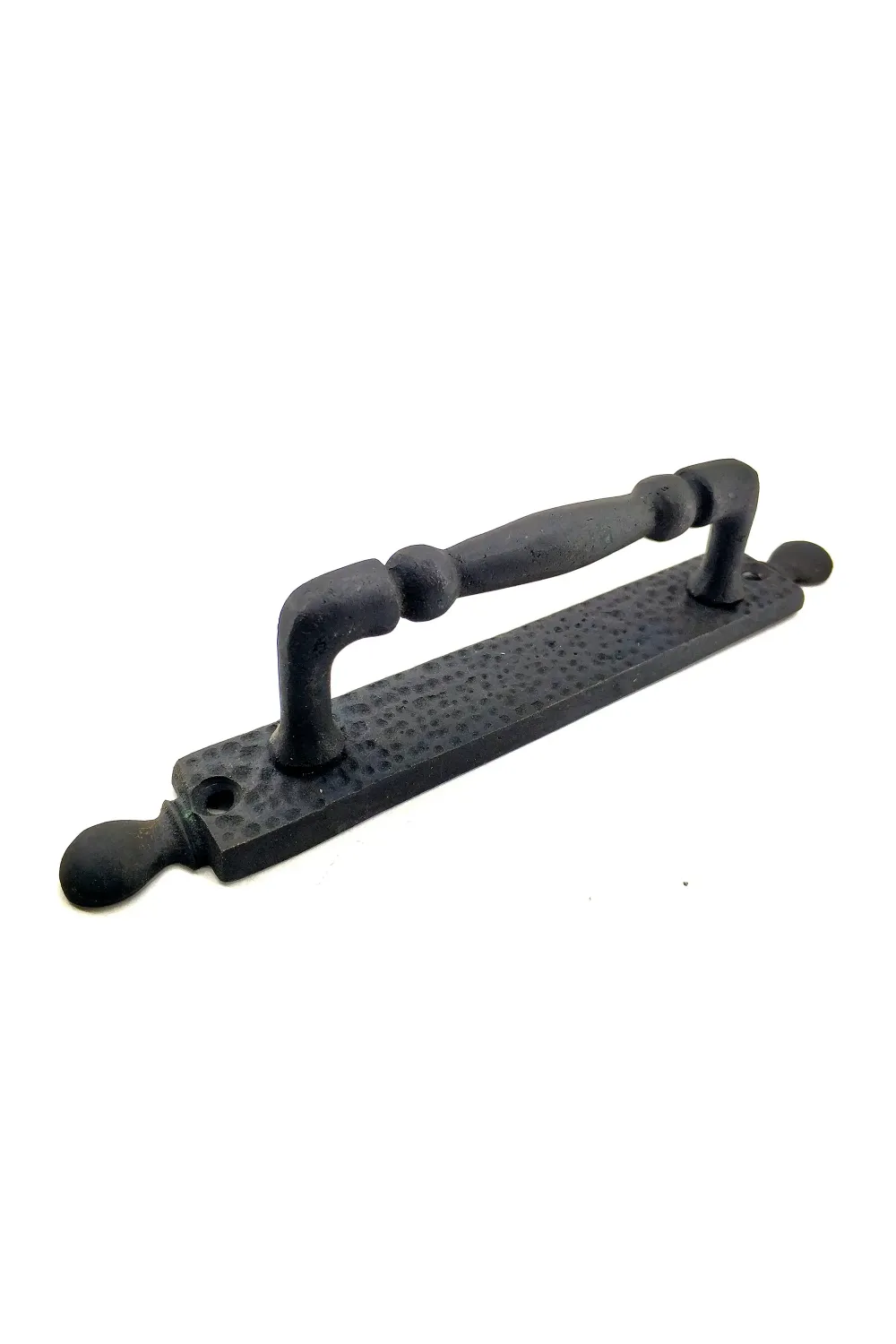 ieg™ Antika Tarz Dekoratif Pirinç Misket Çekme Kapı Kolu - 223x33 mm, Oksit
