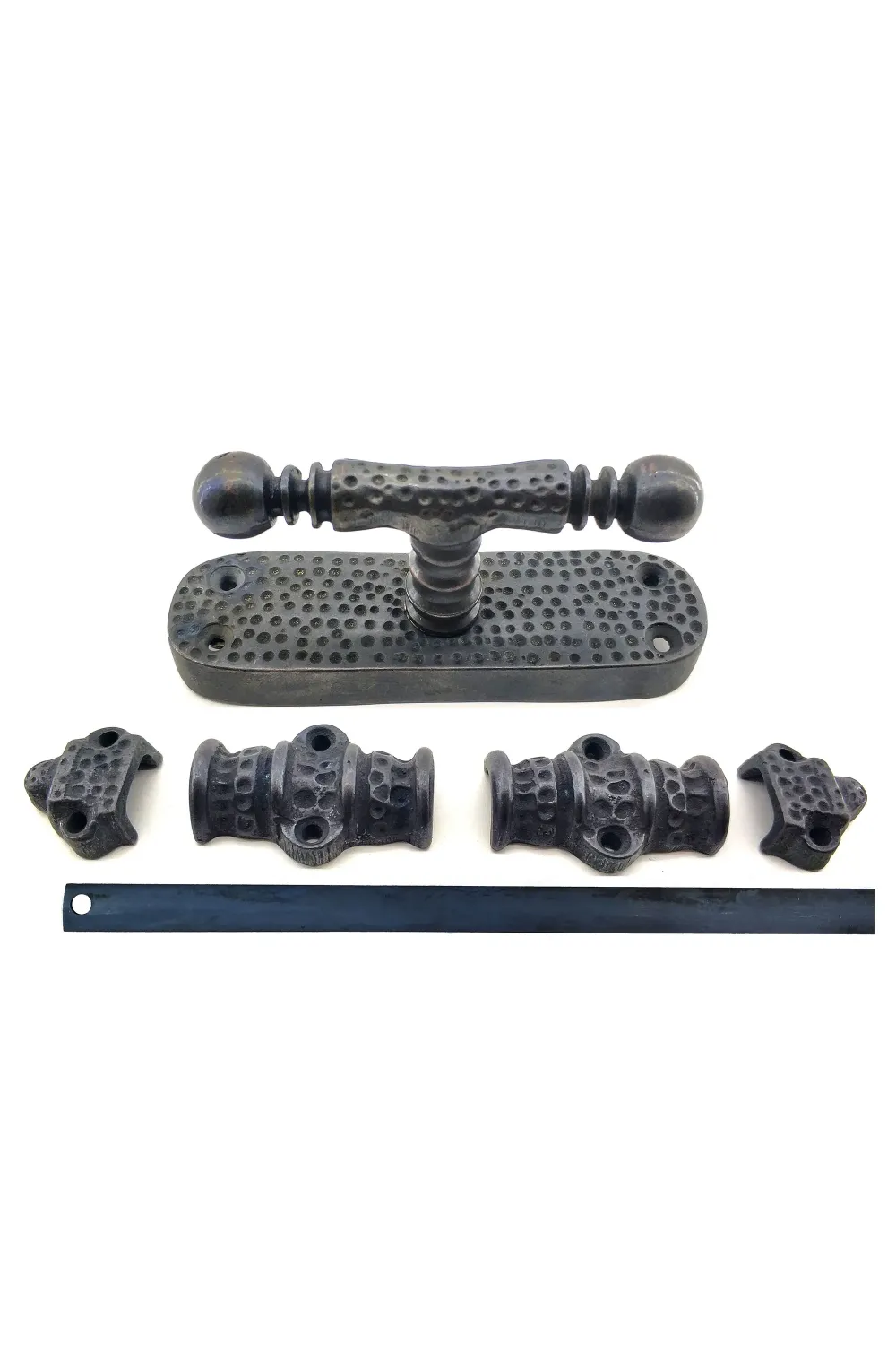 ieg™ Antika Tarz Dekoratif Pirinç Üstten İspanyolet - 133x40 mm, Oksit