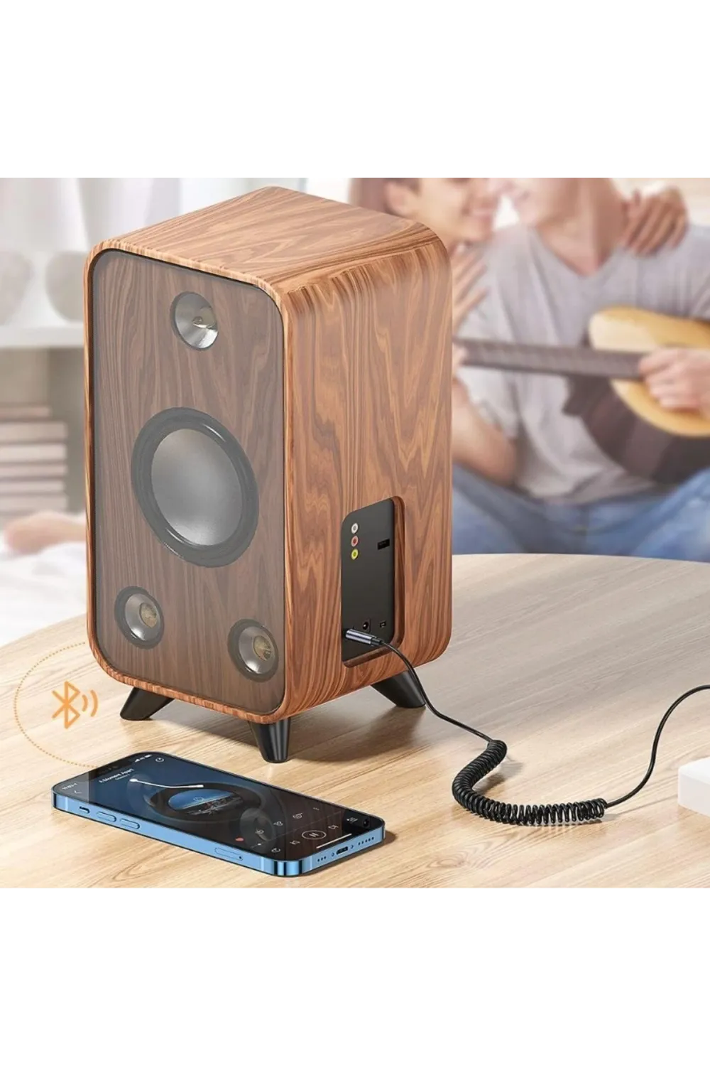 Araba için Bluetooth Aux Alıcısı Wireless Araç Kiti