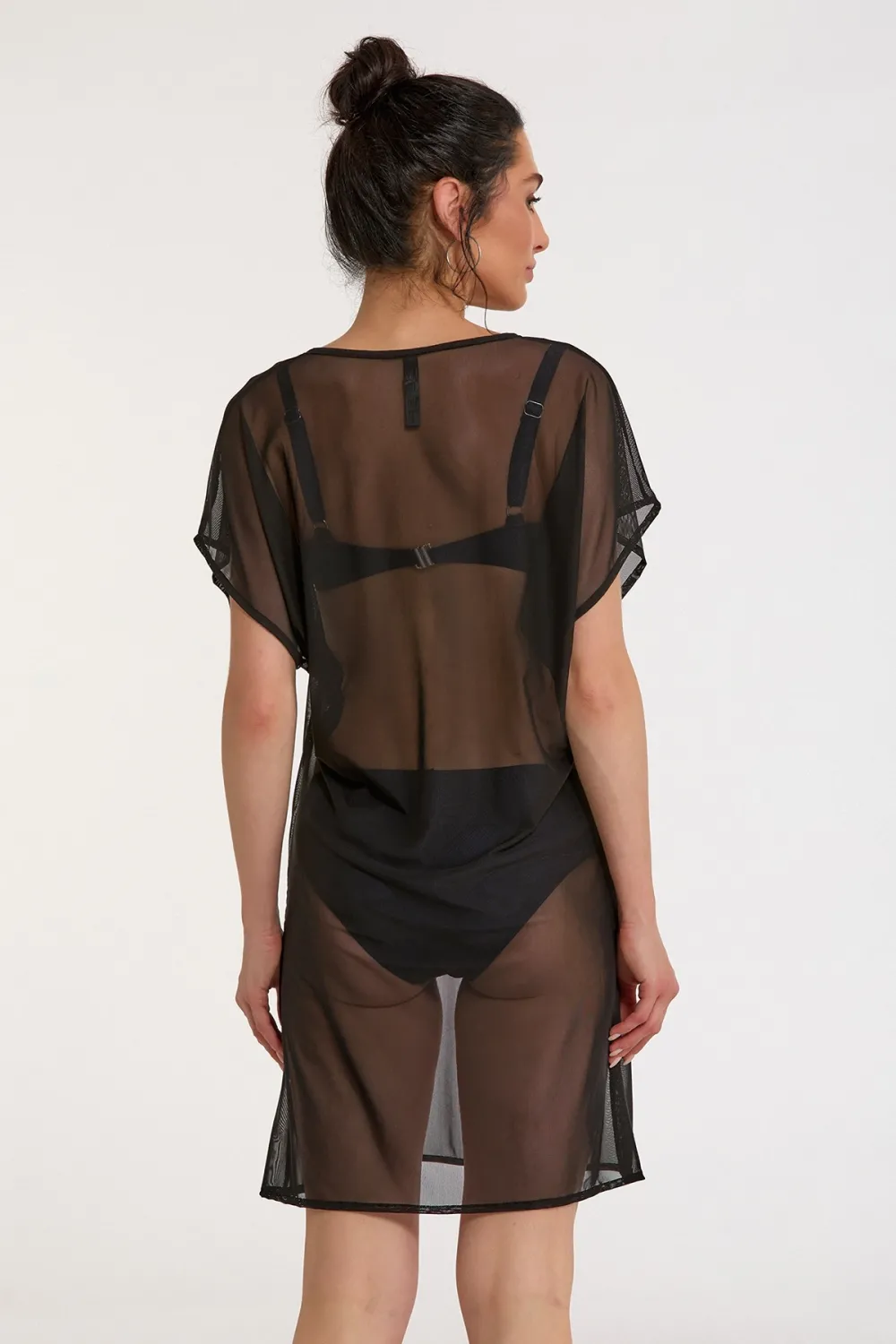 ieg™ Argento 2095-3001 Kadın Aksesuarlı Kısa Kaftan