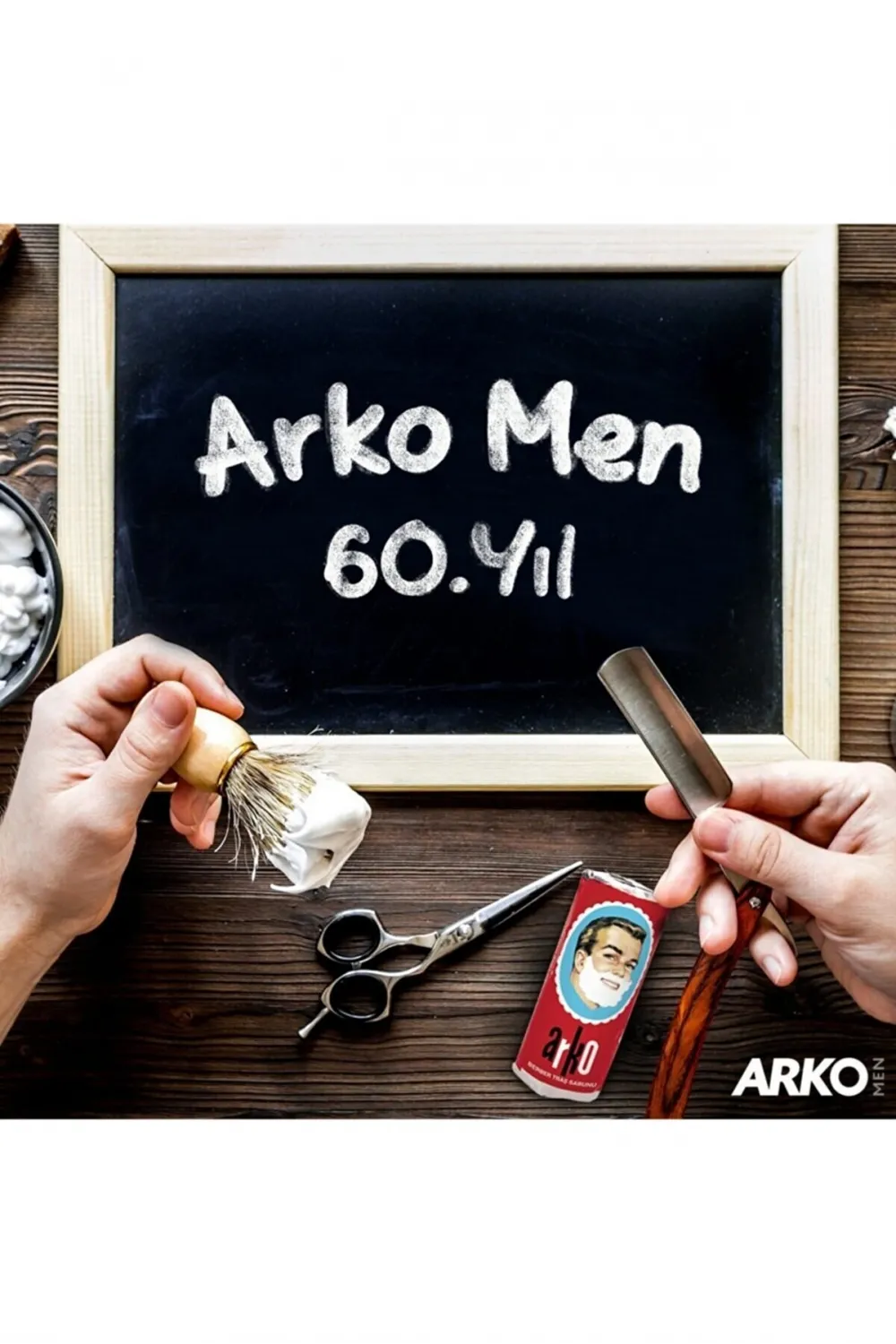 ieg™ Arko 12li Tıraş Sabunu 12x75 Gr