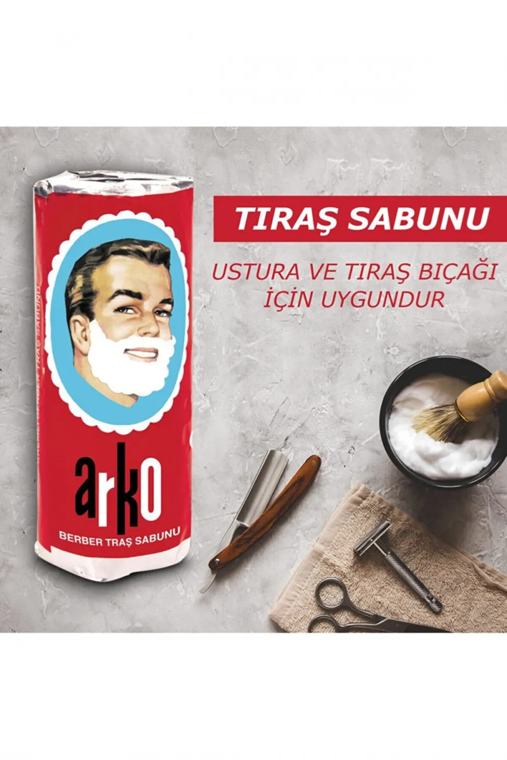 ieg™ Arko 12li Tıraş Sabunu 12x75 Gr
