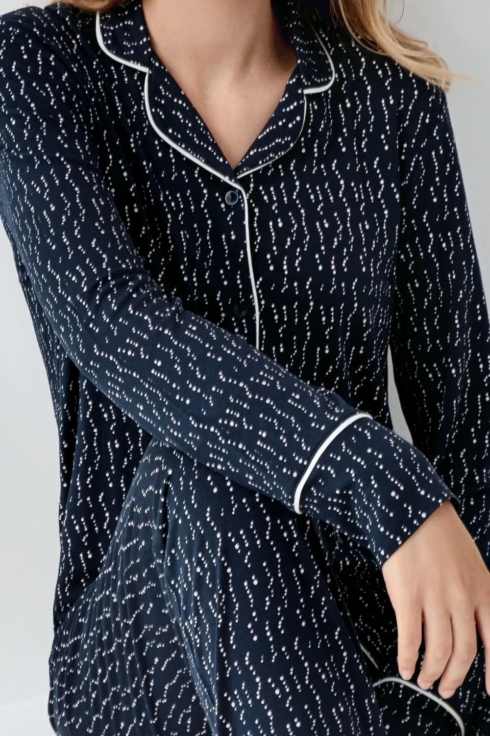 ieg™ Arnetta 3430-S Kadın Gömlek Yaka Pijama Takımı
