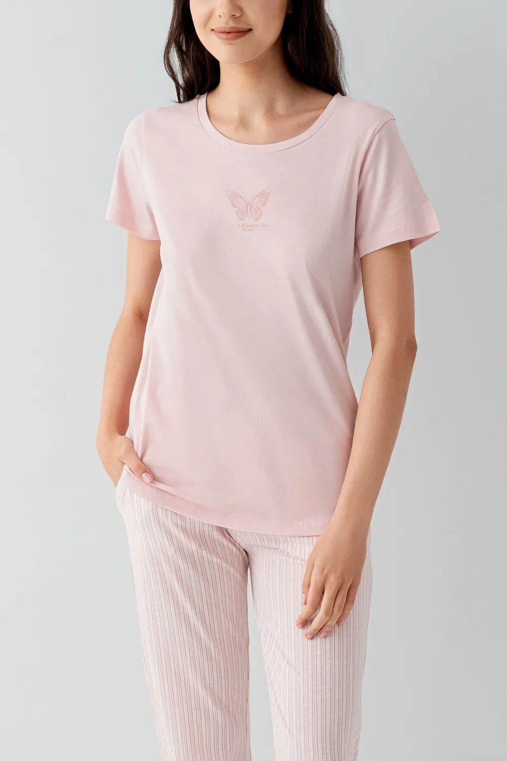 ieg™ Arnetta 3593-S Kısa Kol Pijama Takımı