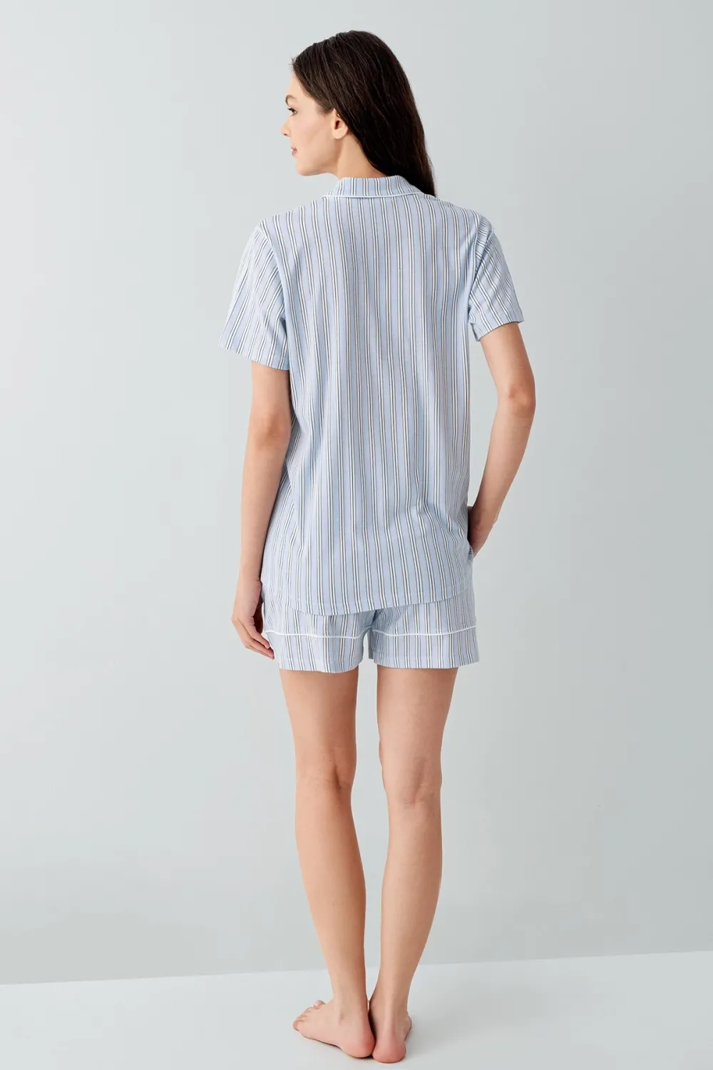 ieg™ Arnetta 3601-S Kadın Gömlek Pijama Şort Takım