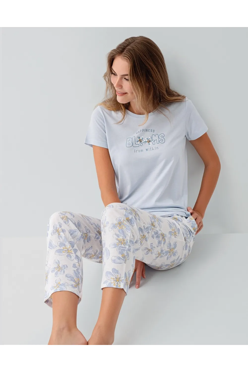 ieg™ Arnetta 3622-S Kısa Kol Pijama Takımı