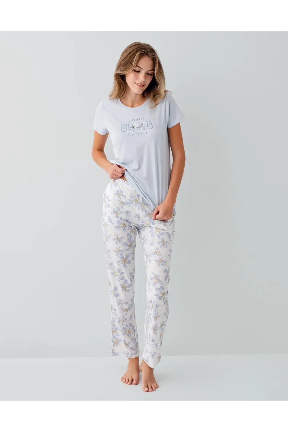 ieg™ Arnetta 3622-S Kısa Kol Pijama Takımı
