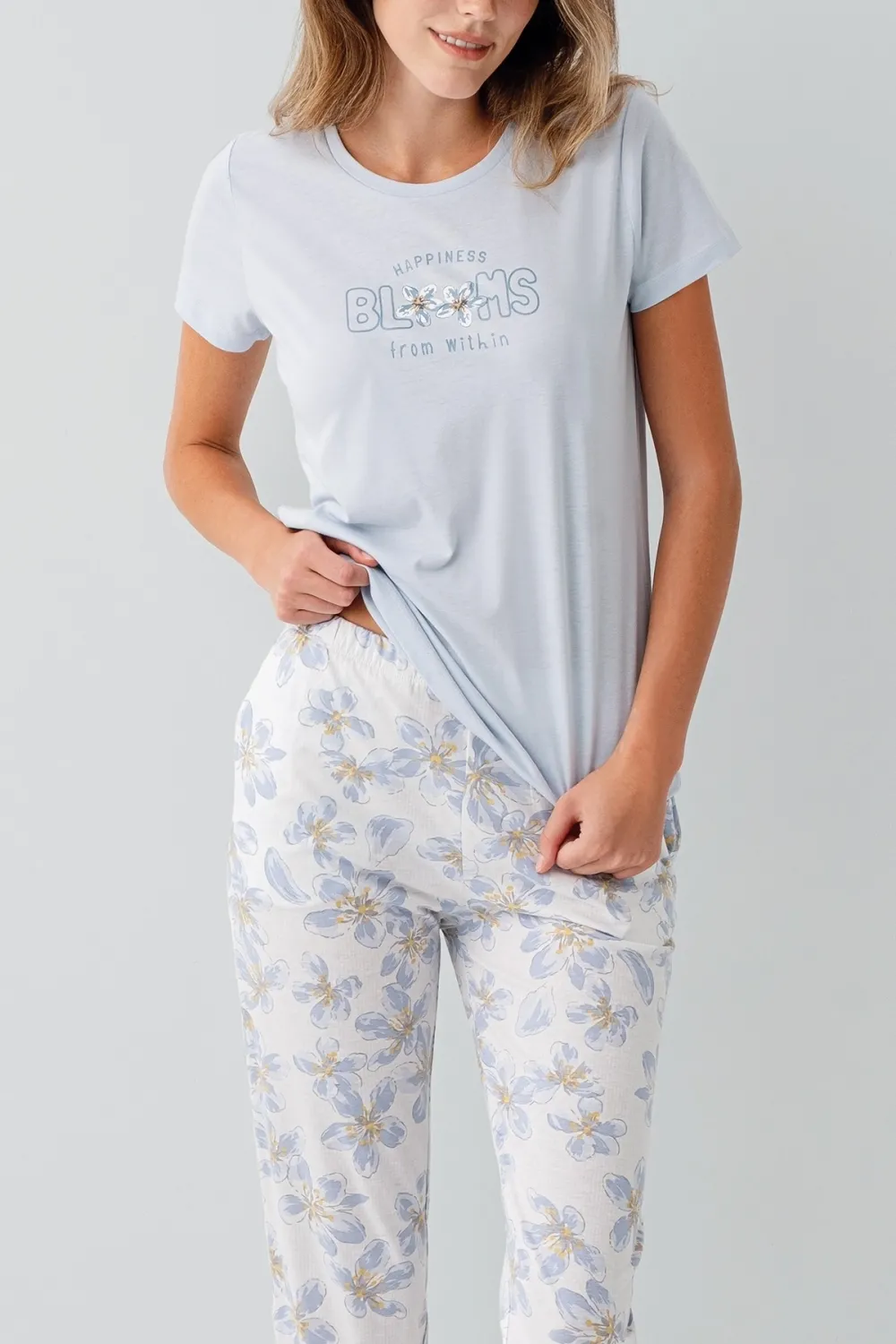 ieg™ Arnetta 3622-S Kısa Kol Pijama Takımı