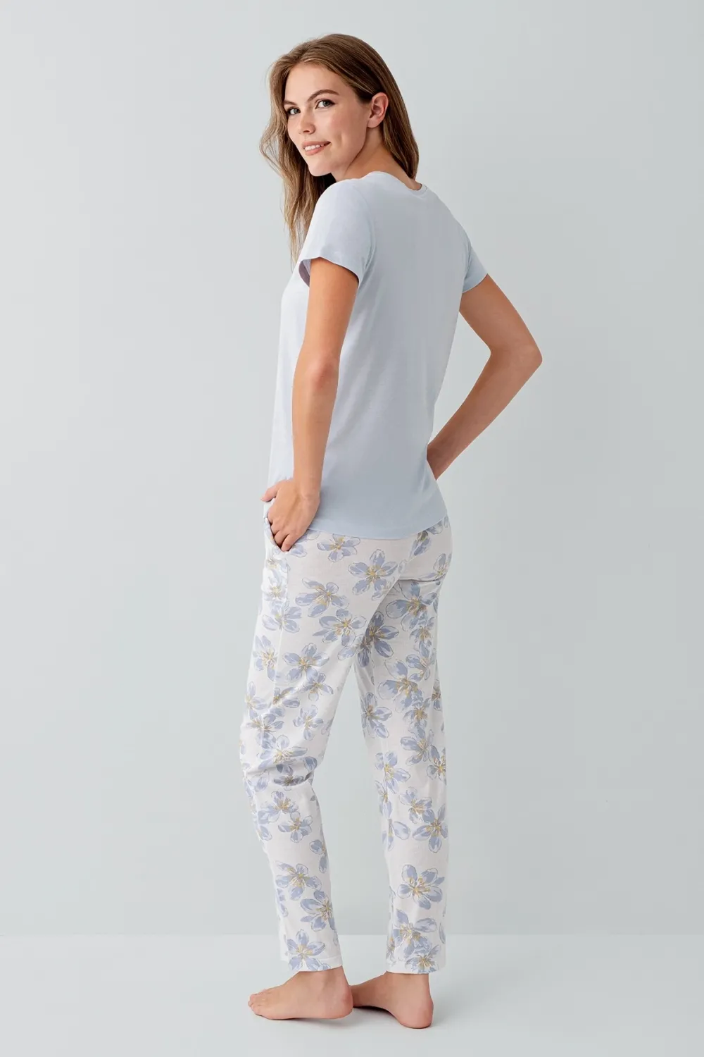 ieg™ Arnetta 3622-S Kısa Kol Pijama Takımı