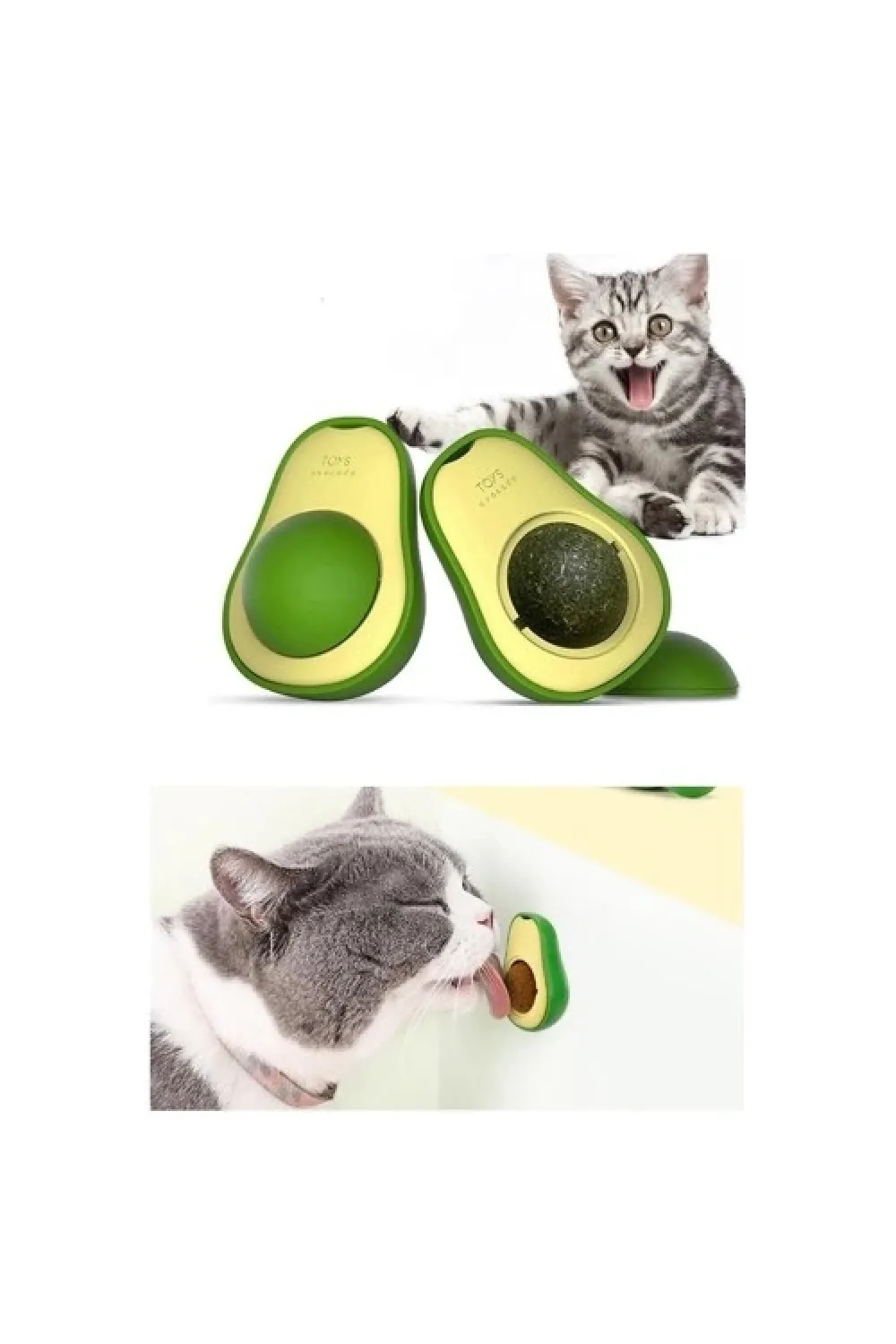 Avokado Kedi Nanesi Cat Mint Oyun Topu