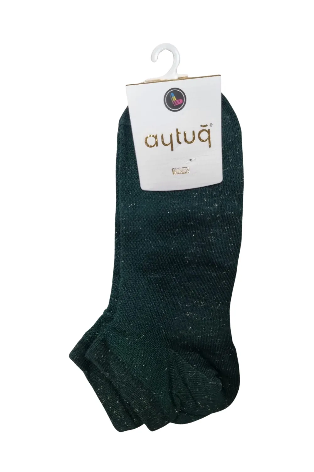 ieg™ Aytuğ 39204 Kadın Simli Pamuklu Patik Çorap