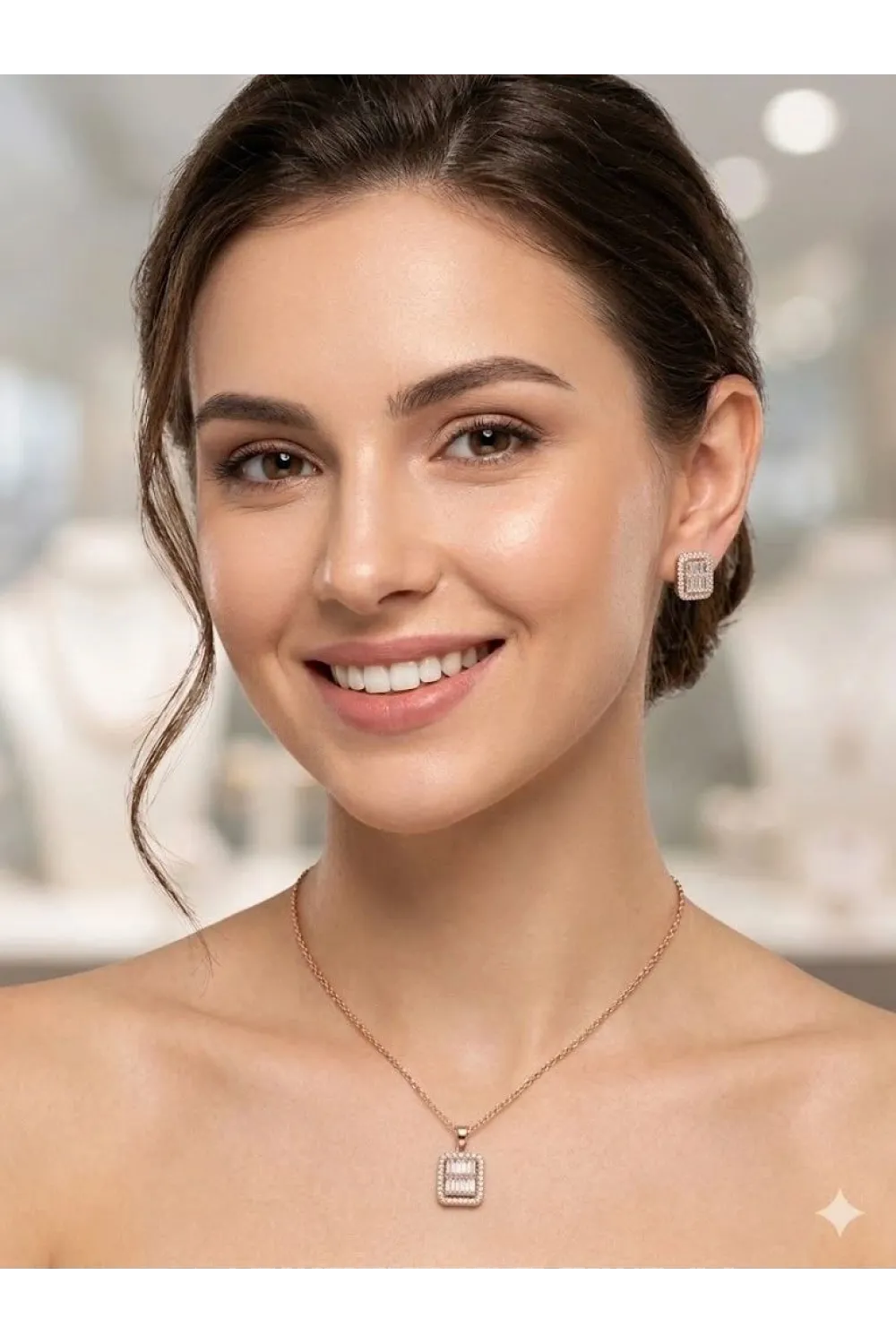 IEG - Baget Taşlı Set