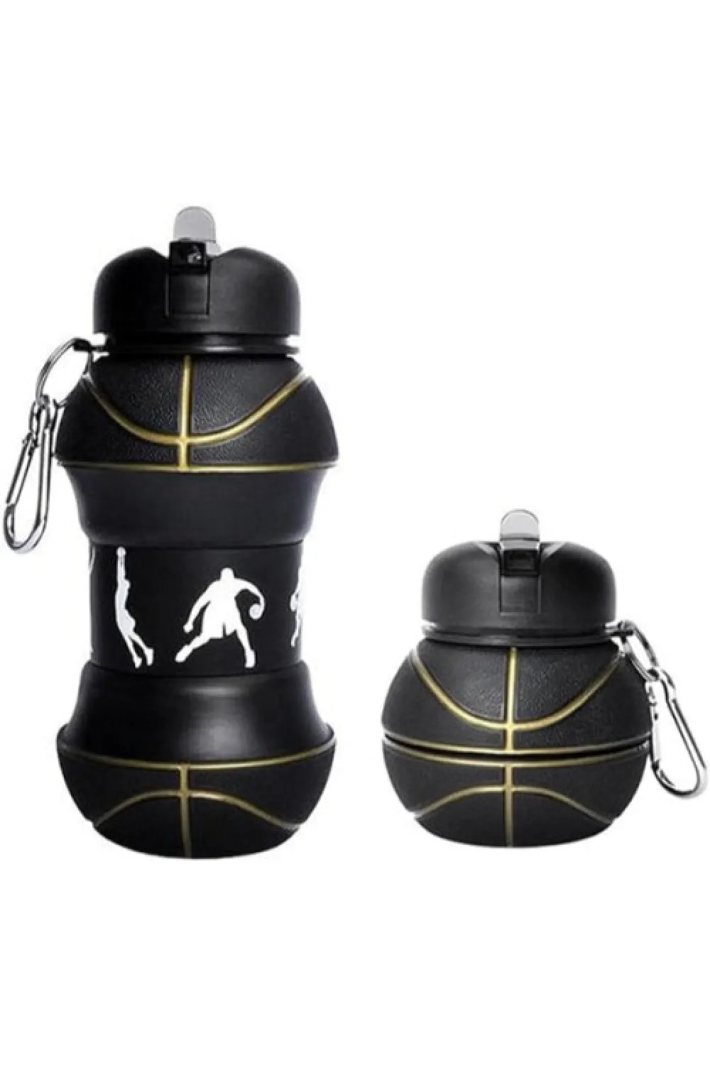 Basketbol Topu Tasarımlı Akordiyon Su Şişesi