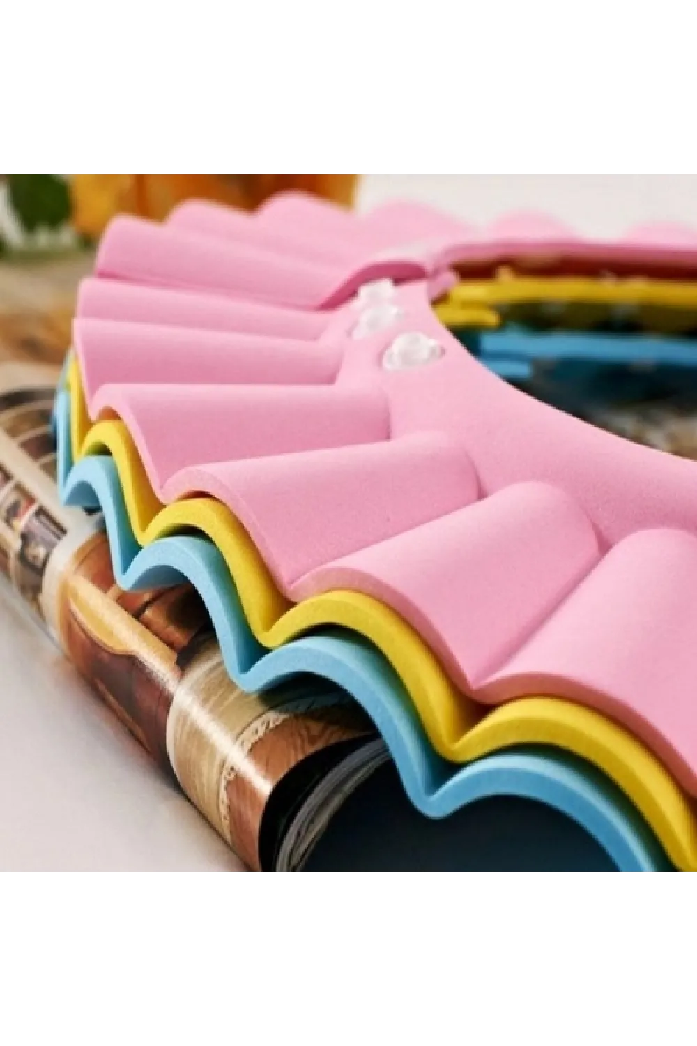 Bebek Banyo Şapkası Pembe