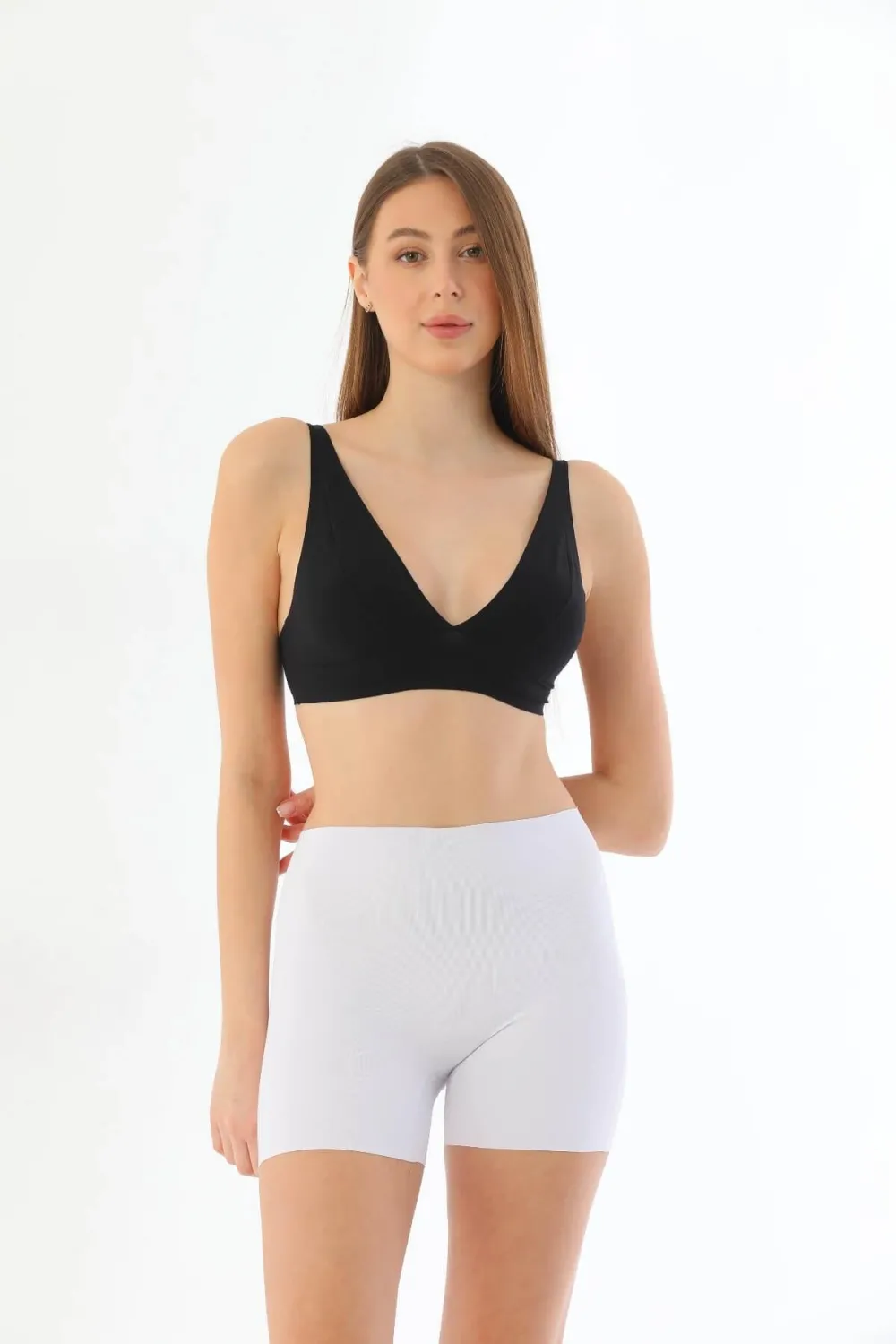 Beyaz MI 2703 Lazer Kesim İz Yapmaz Hayalet Boxer