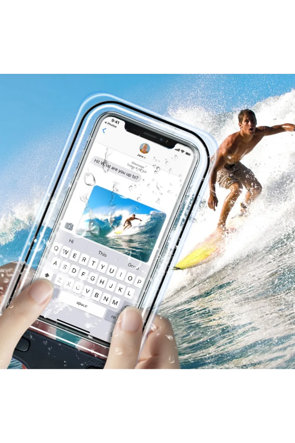 Bisiklete Takılan Su ve Yağmur Gerirmez Telefon Kılıfı Universal