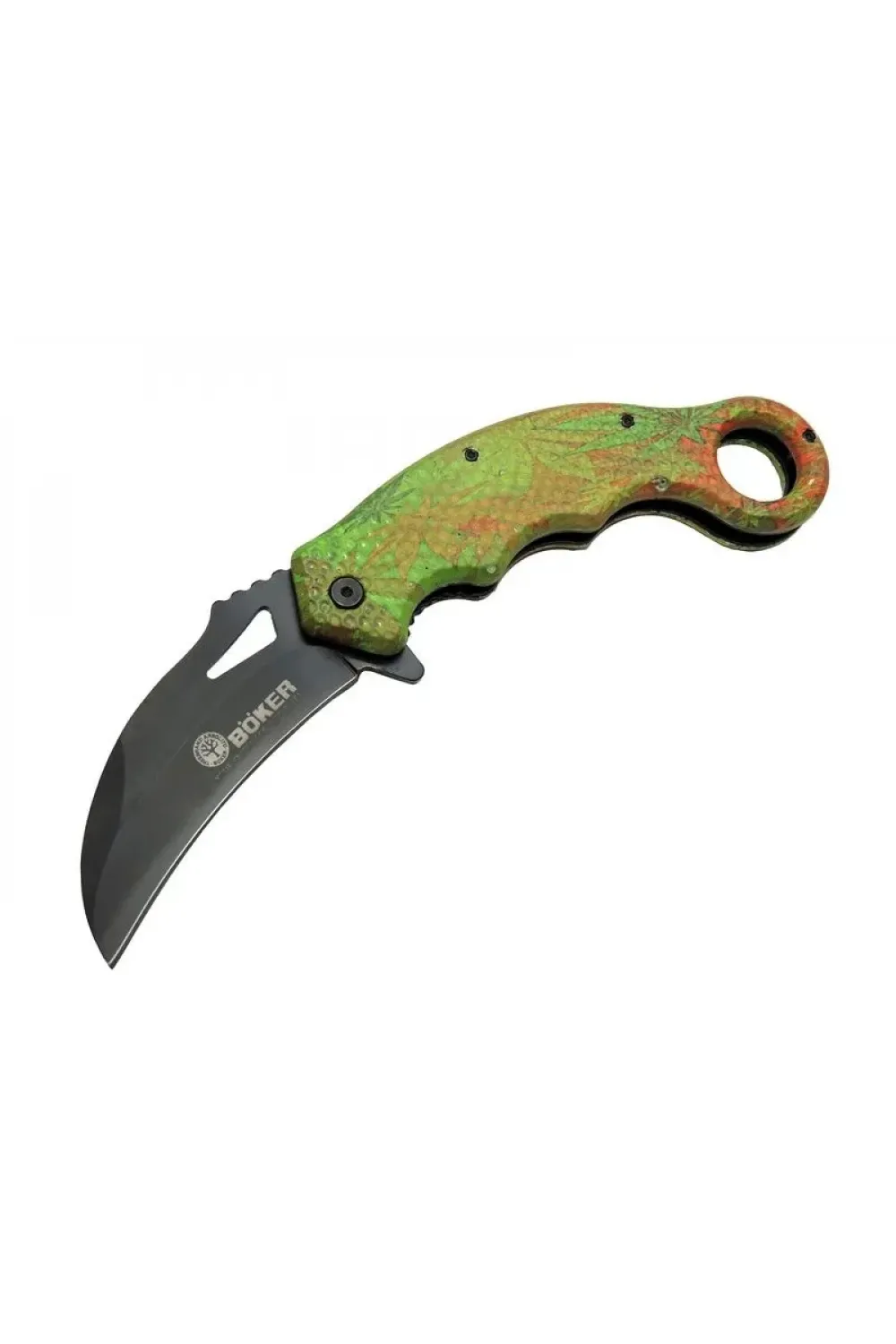 ieg™ Böker Bukalemun 471B Karambit Kamp Çakı 20 cm - Plastik Sap