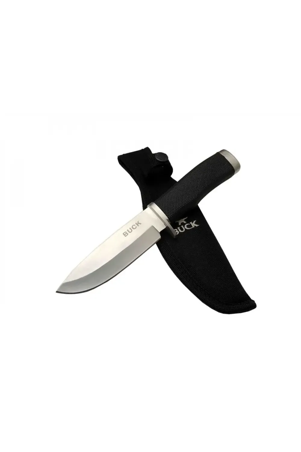 ieg™ Buck 7-7 Siyah Av / Outdoor Bıçak 22cm - Siyah Sap, Kılıflı