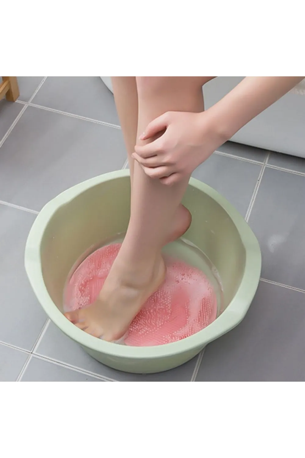 BUFFER Çok Amaçlı Esnek Yumuşak Banyo El Ayak Vücut Plastik Duş Matı Plastik Banyo Matı