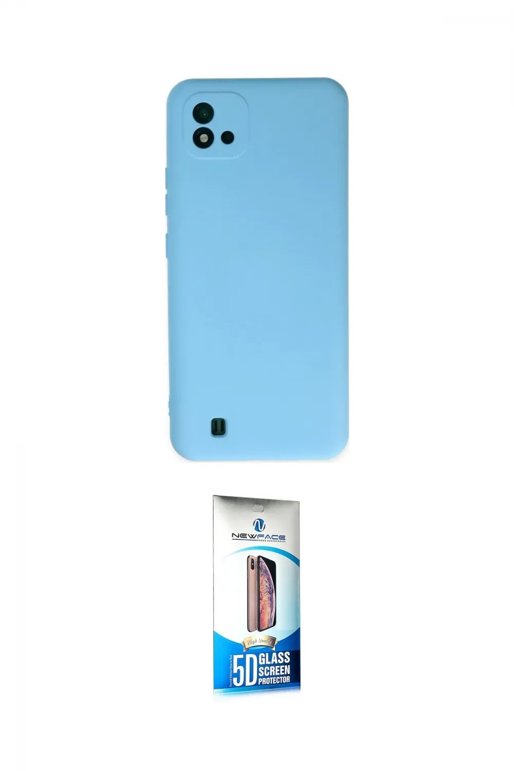 ieg™ C11 2021 Kılıf Ahenk Serisi - Siyah 5D Eko Cam Ekran Koruyucu
