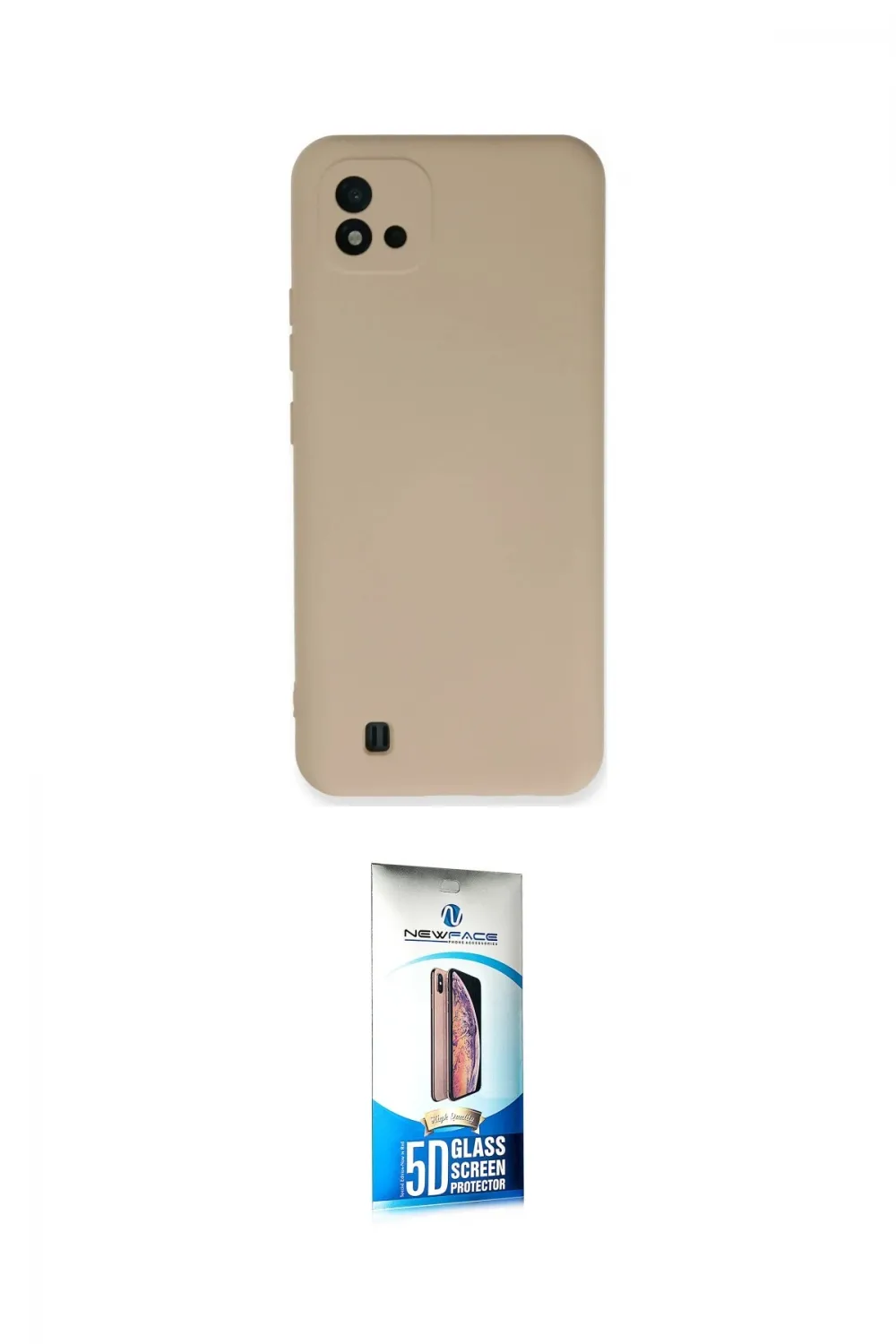 ieg™ C11 2021 Kılıf Ahenk Serisi - Siyah 5D Eko Cam Ekran Koruyucu