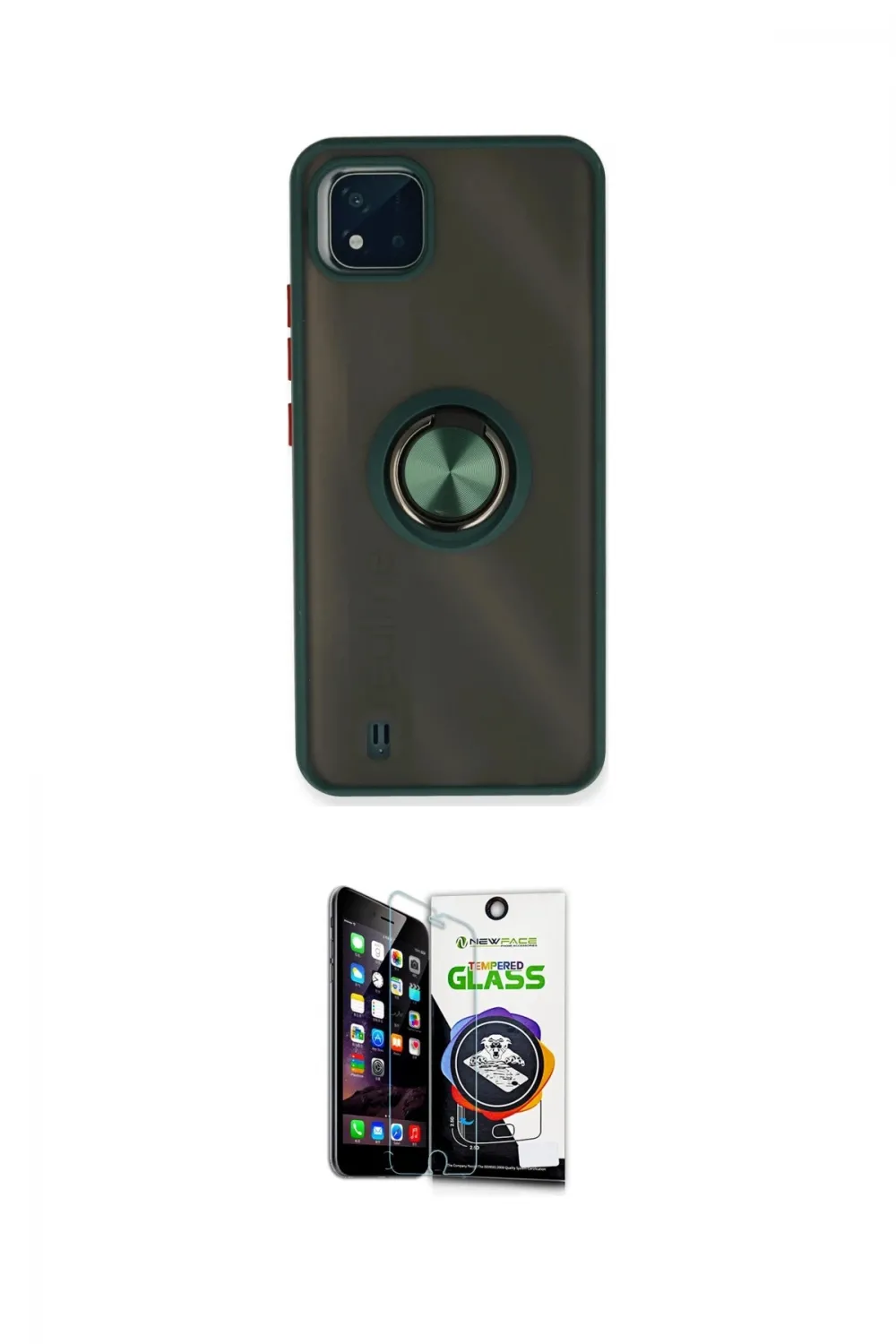 ieg™ C11 2021 Kılıf Yörünge Çizgi - Şeffaf Temperli Cam Ekran Koruyucu