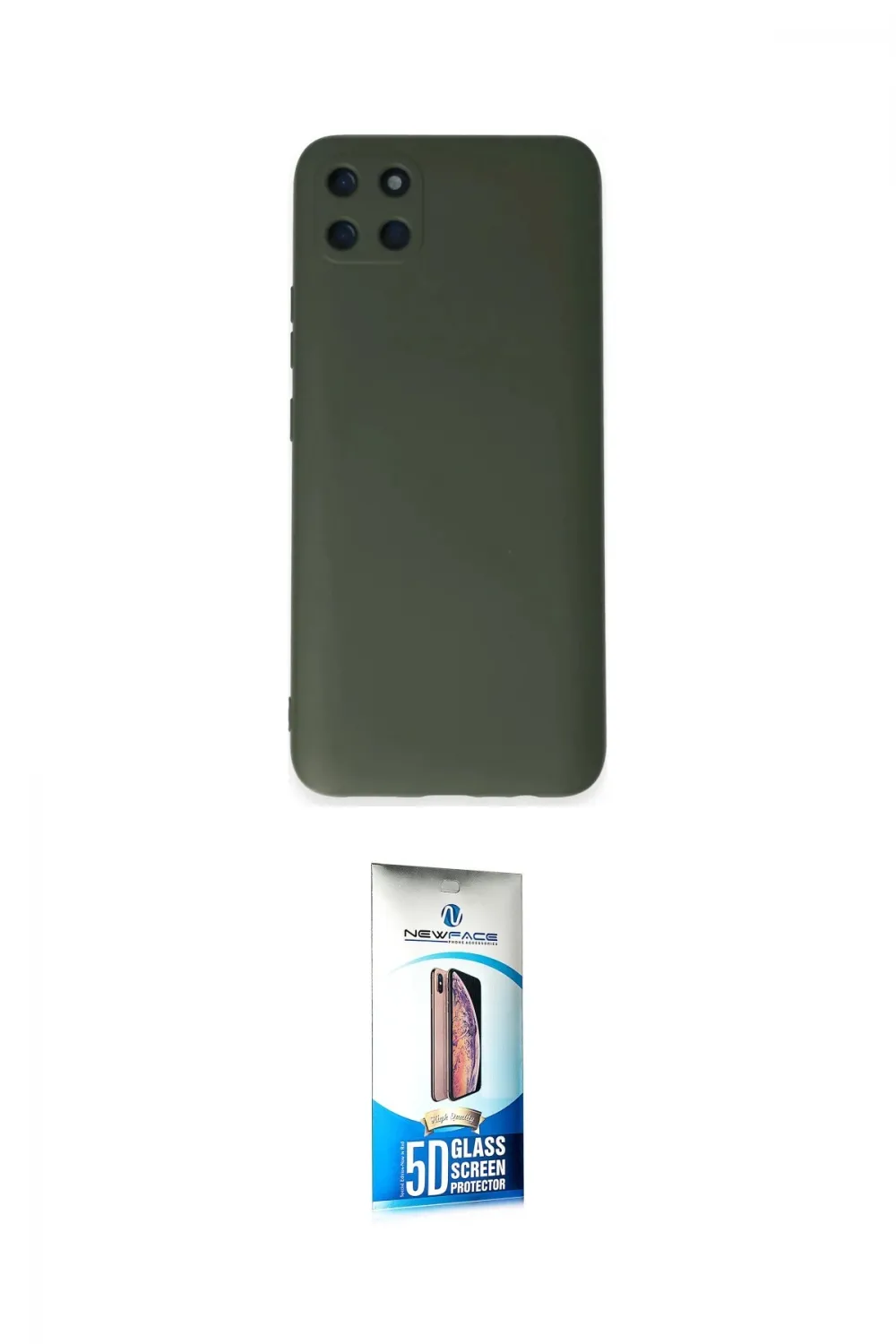 ieg™ C11 Kılıf Ahenk Serisi - Siyah 5D Eko Cam Ekran Koruyucu