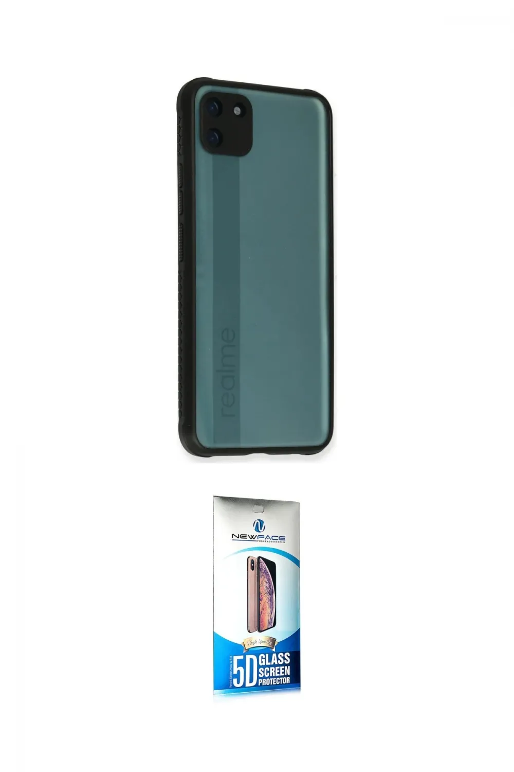 ieg™ C11 Kılıf Nova Asil Özel Seri - Siyah 5D Eko Cam Ekran Koruyucu